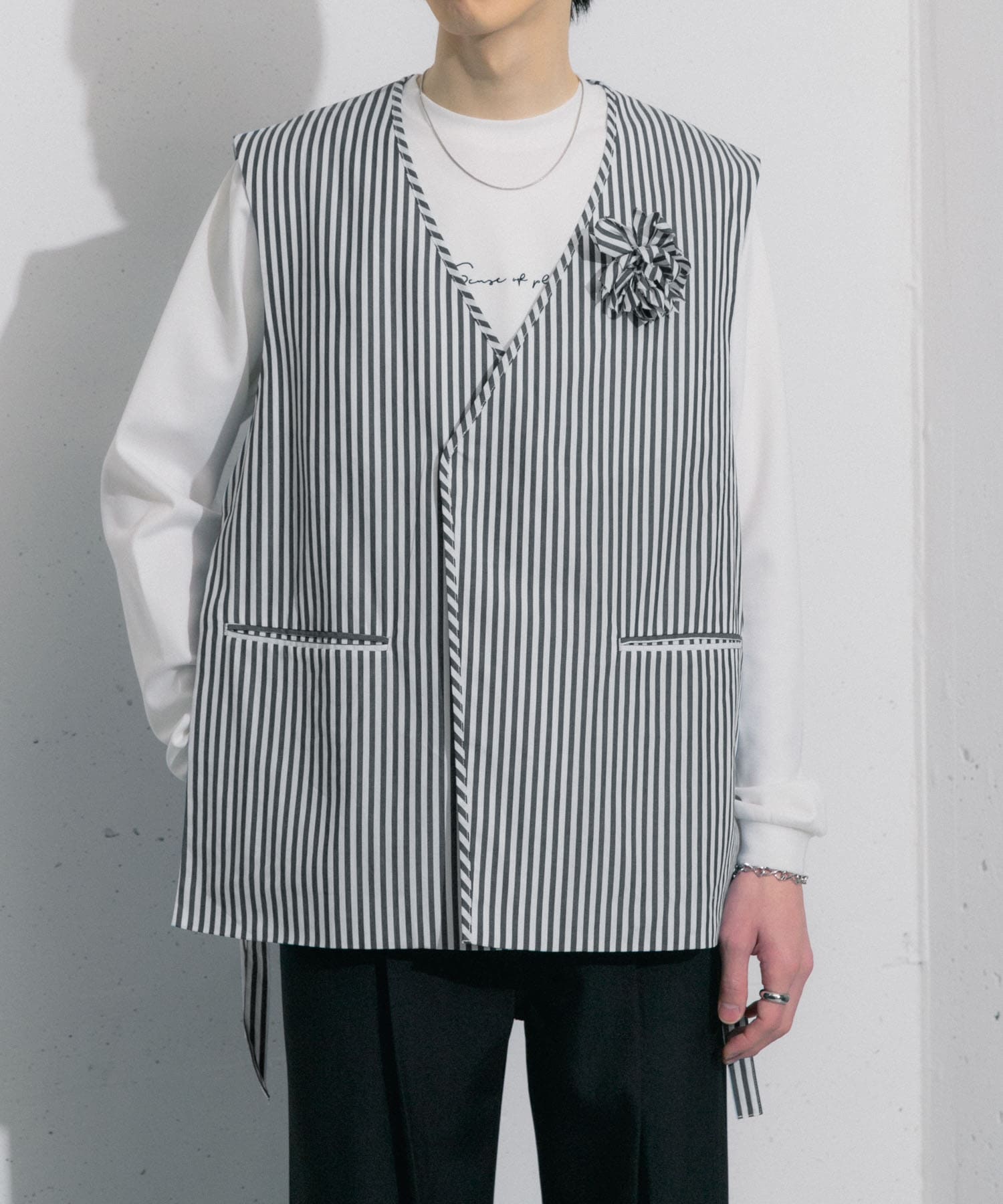 身長：178cm サイズ：L