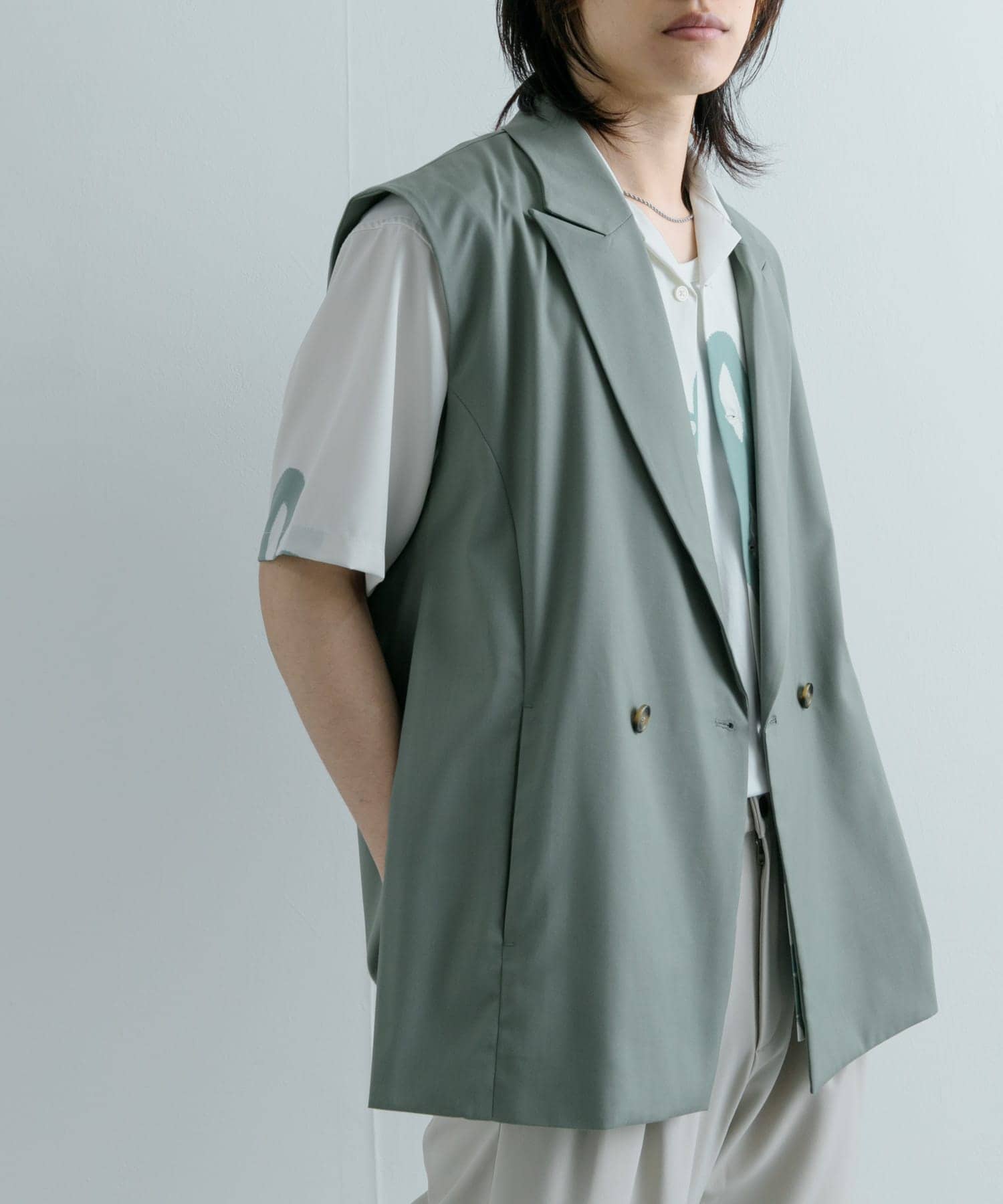 身長：176cm サイズ：L