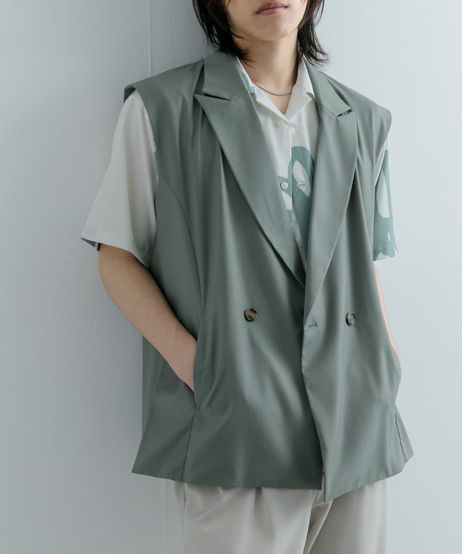身長：176cm サイズ：L