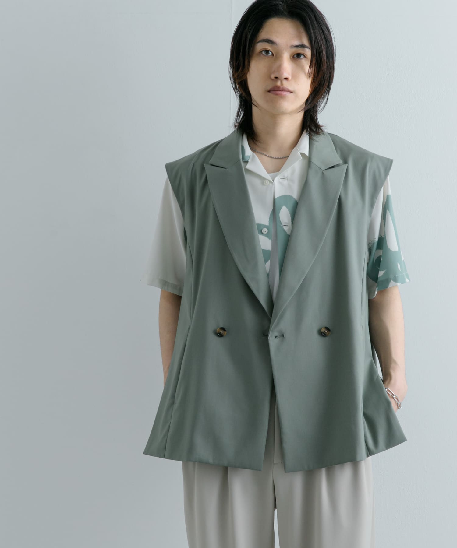 身長：176cm サイズ：L