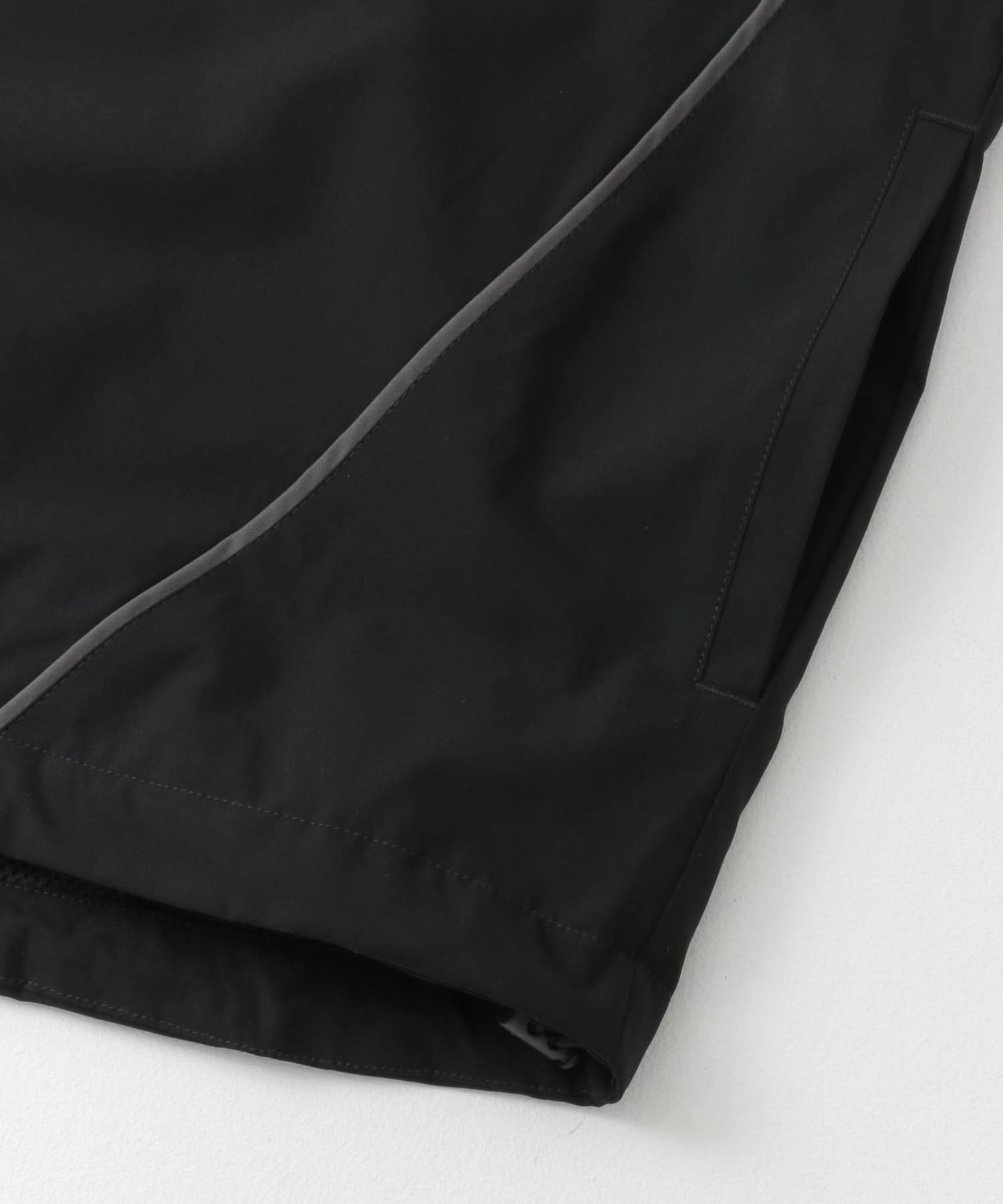 『セットアップ対応』 ブロックドトラックベスト BLK×BLK M