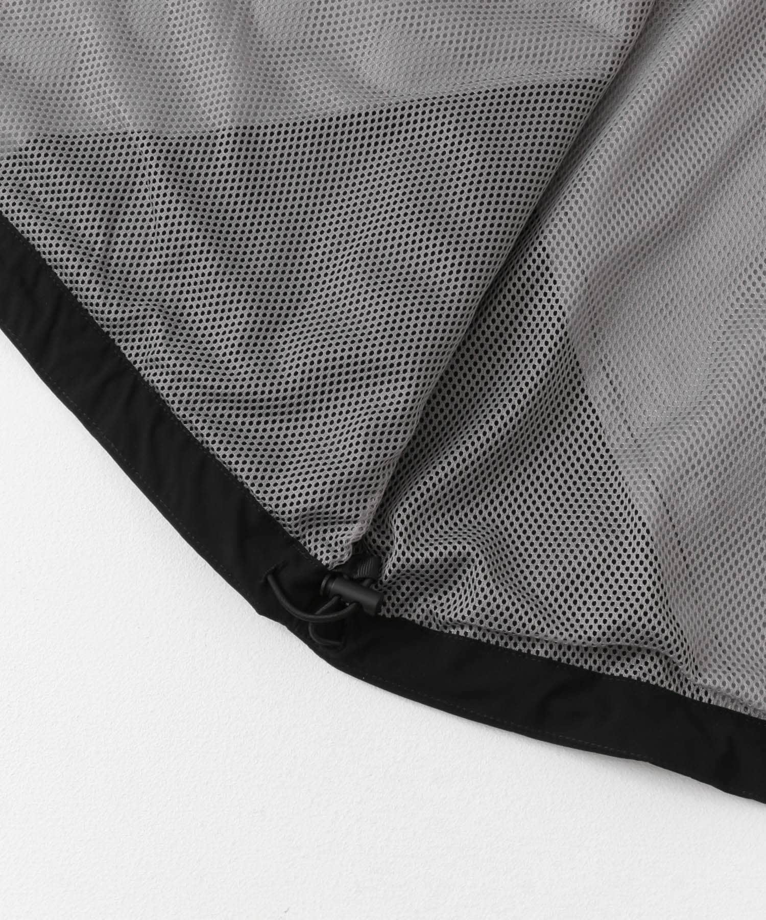 『セットアップ対応』 ブロックドトラックベスト GRY×BLK M