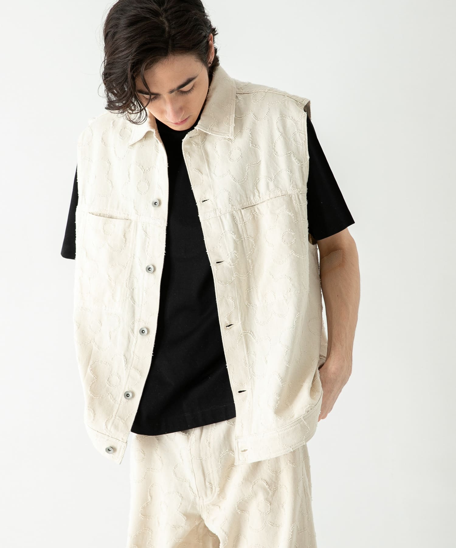 身長：181cm サイズ：L