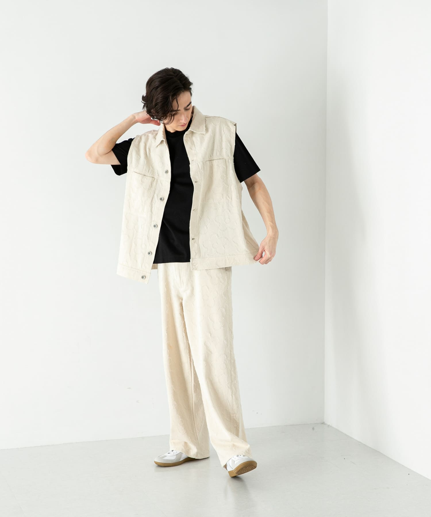 身長：181cm サイズ：L