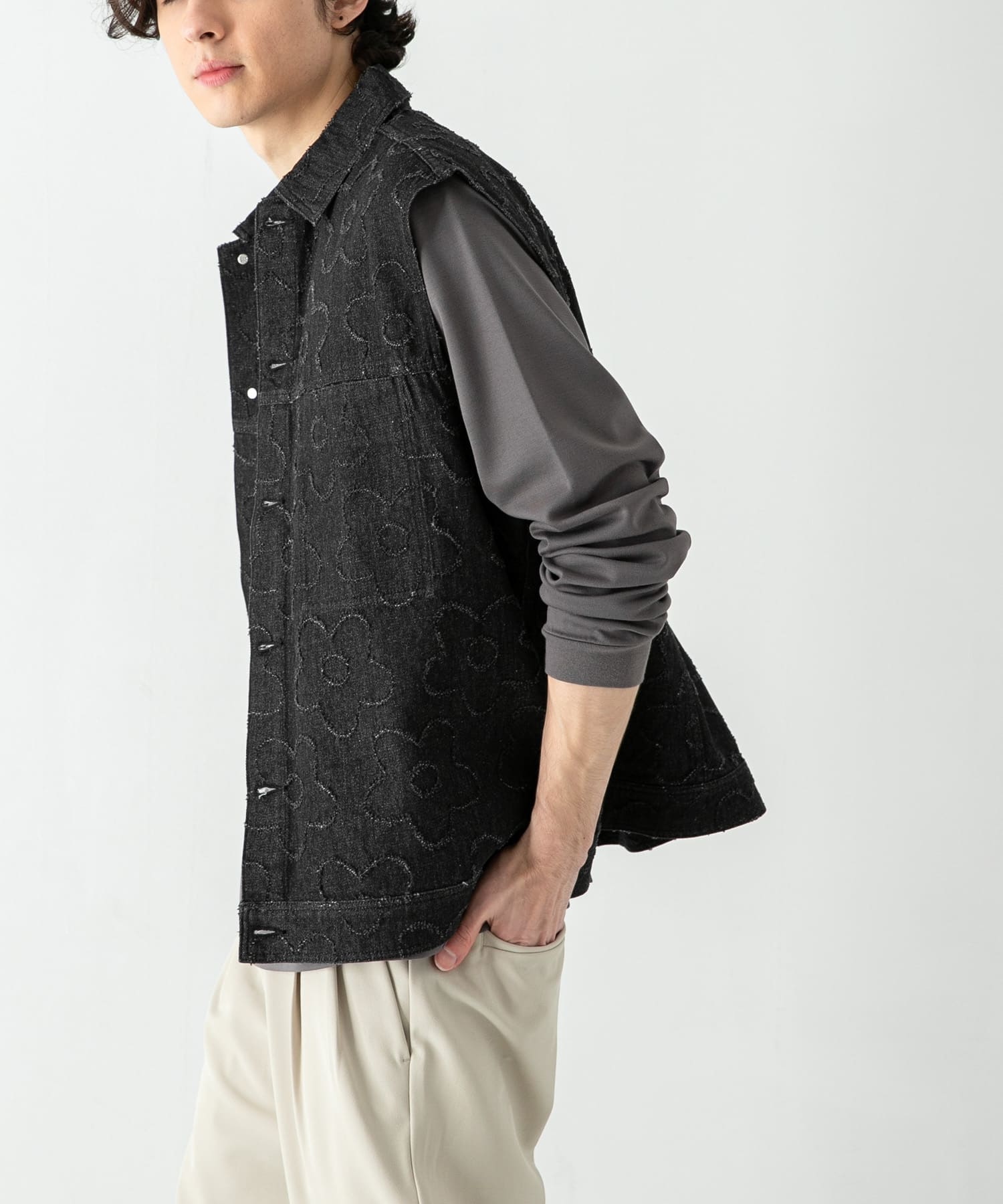 身長：181cm サイズ：L
