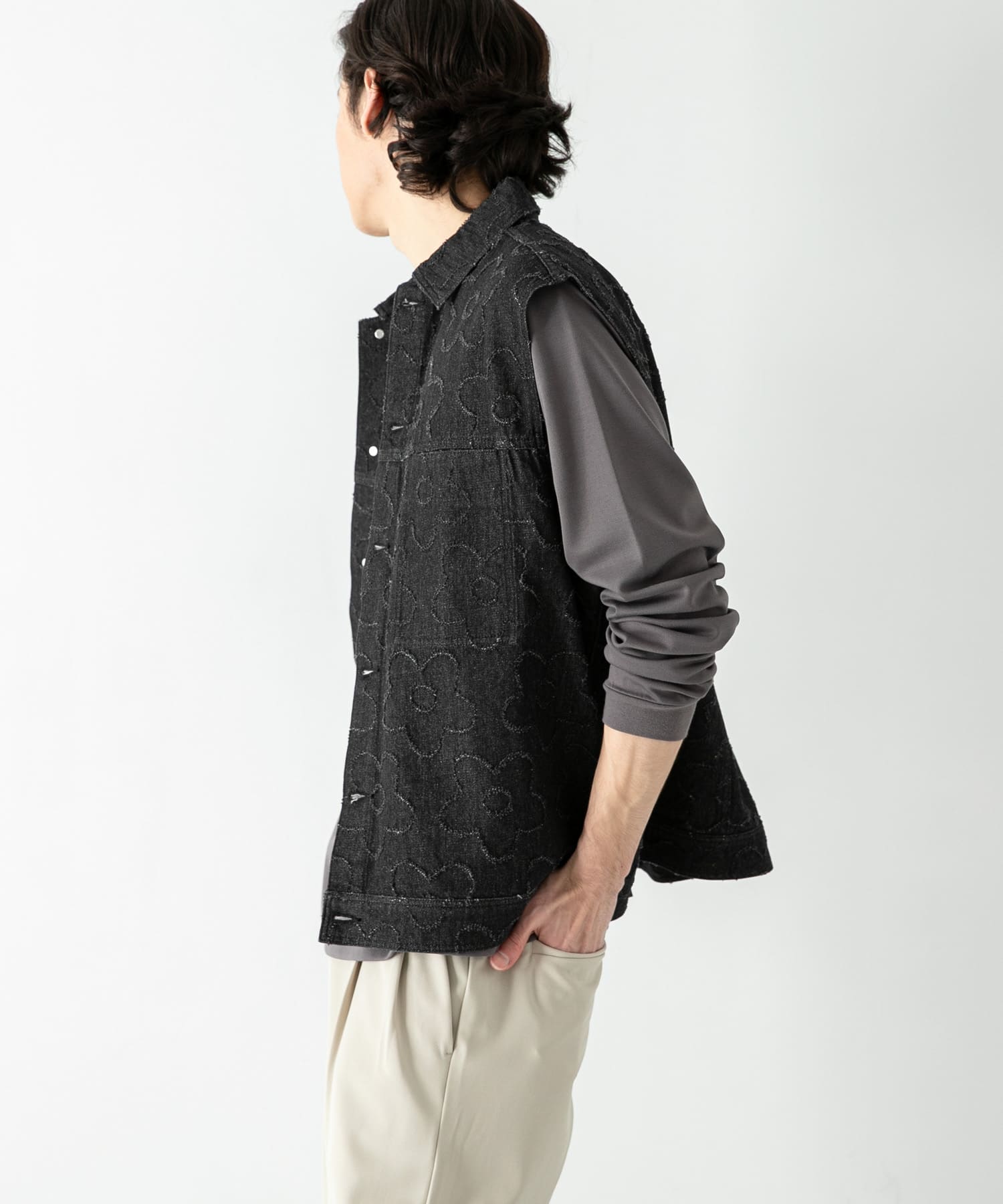 身長：181cm サイズ：L