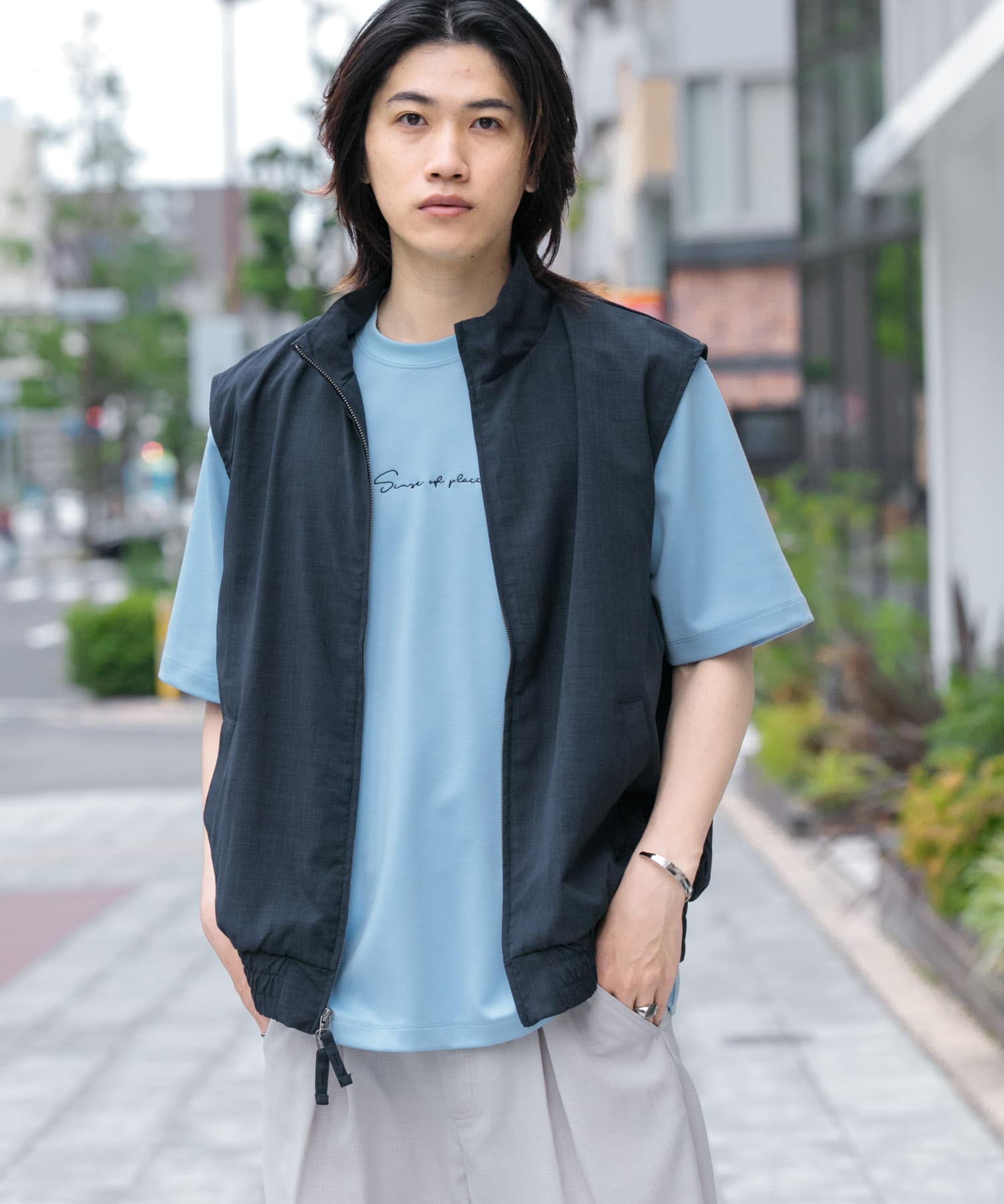 身長：176cm サイズ：L