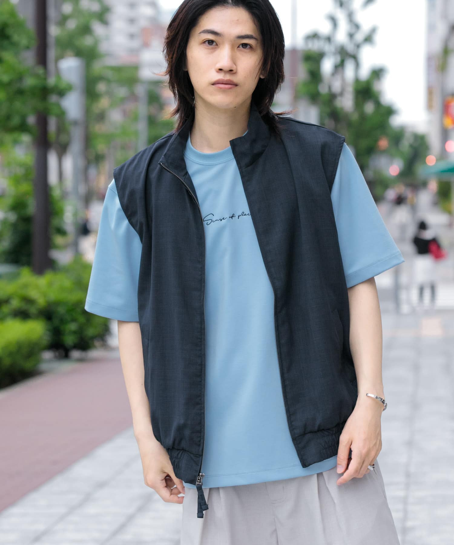 身長：176cm サイズ：L