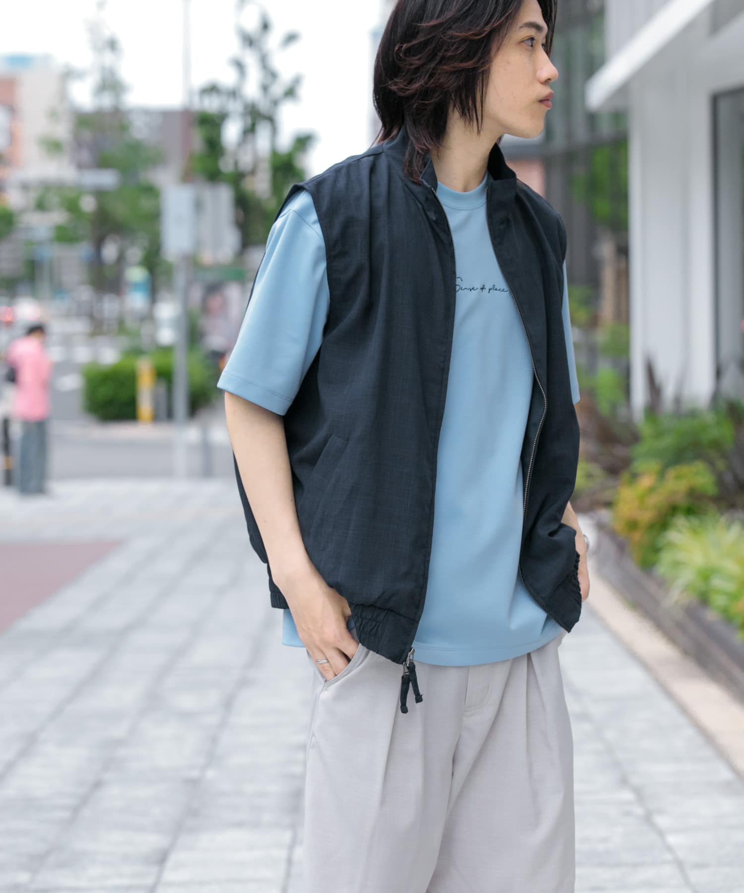 身長：176cm サイズ：L