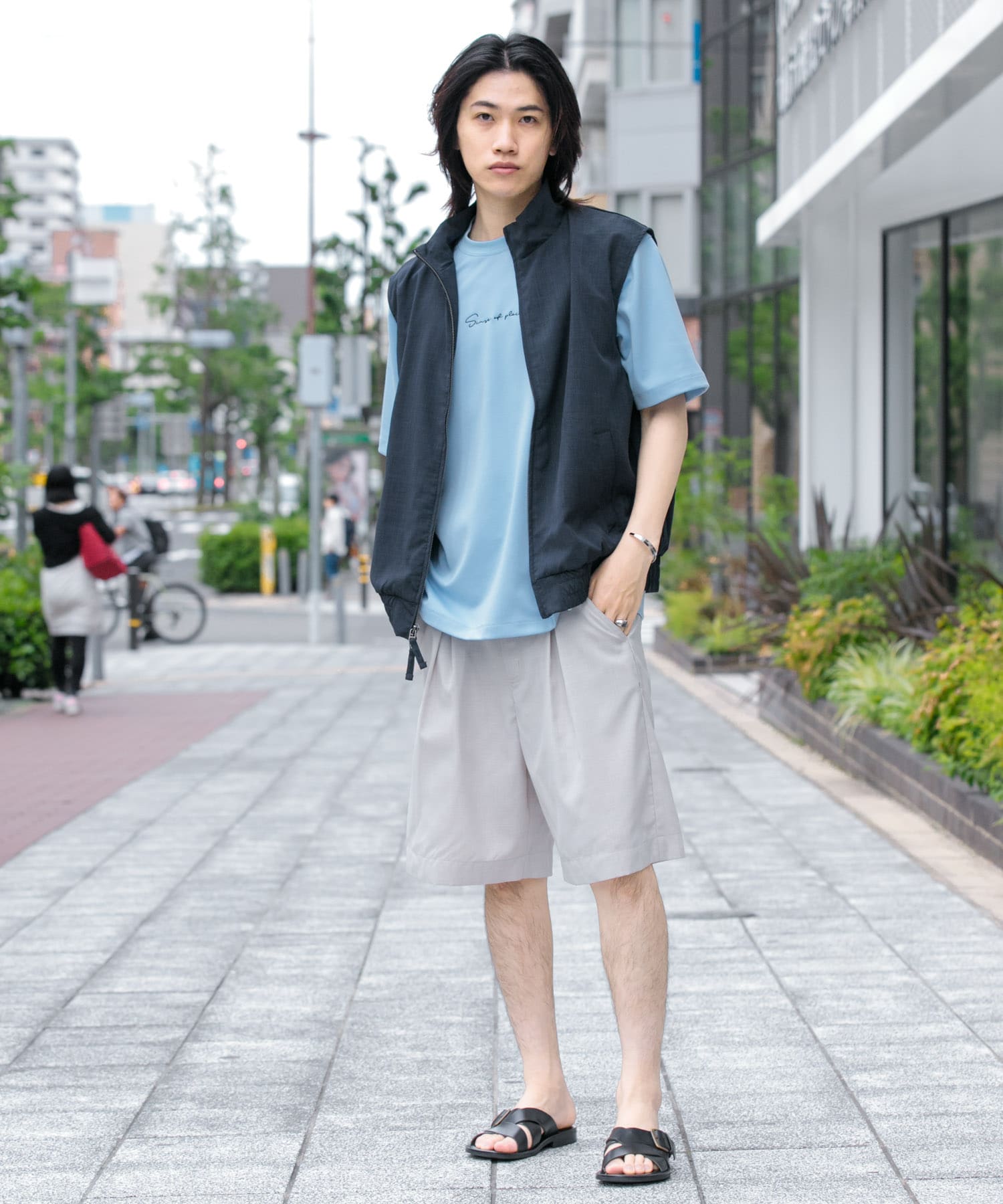 身長：176cm サイズ：L