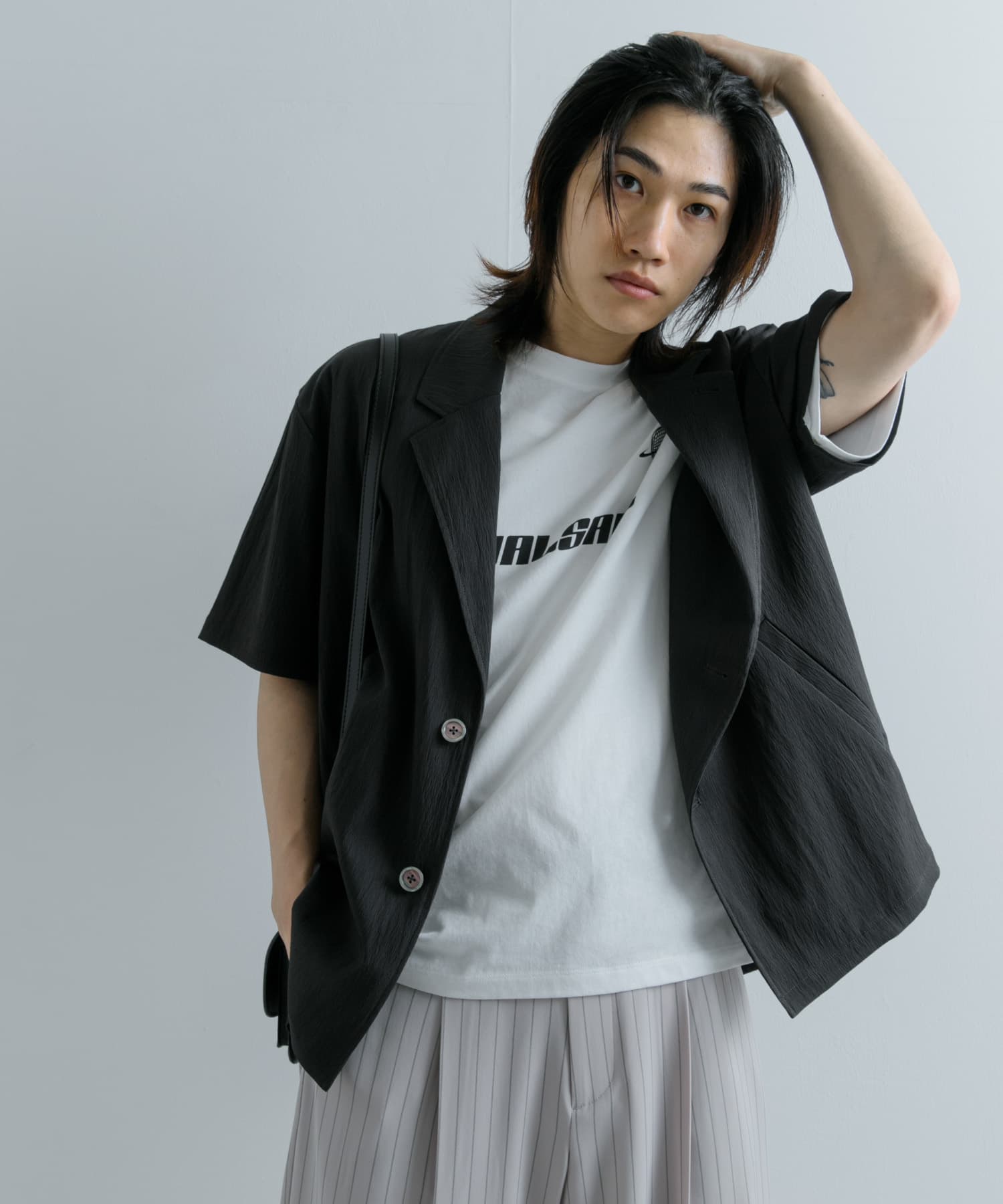 身長：176cm サイズ：L