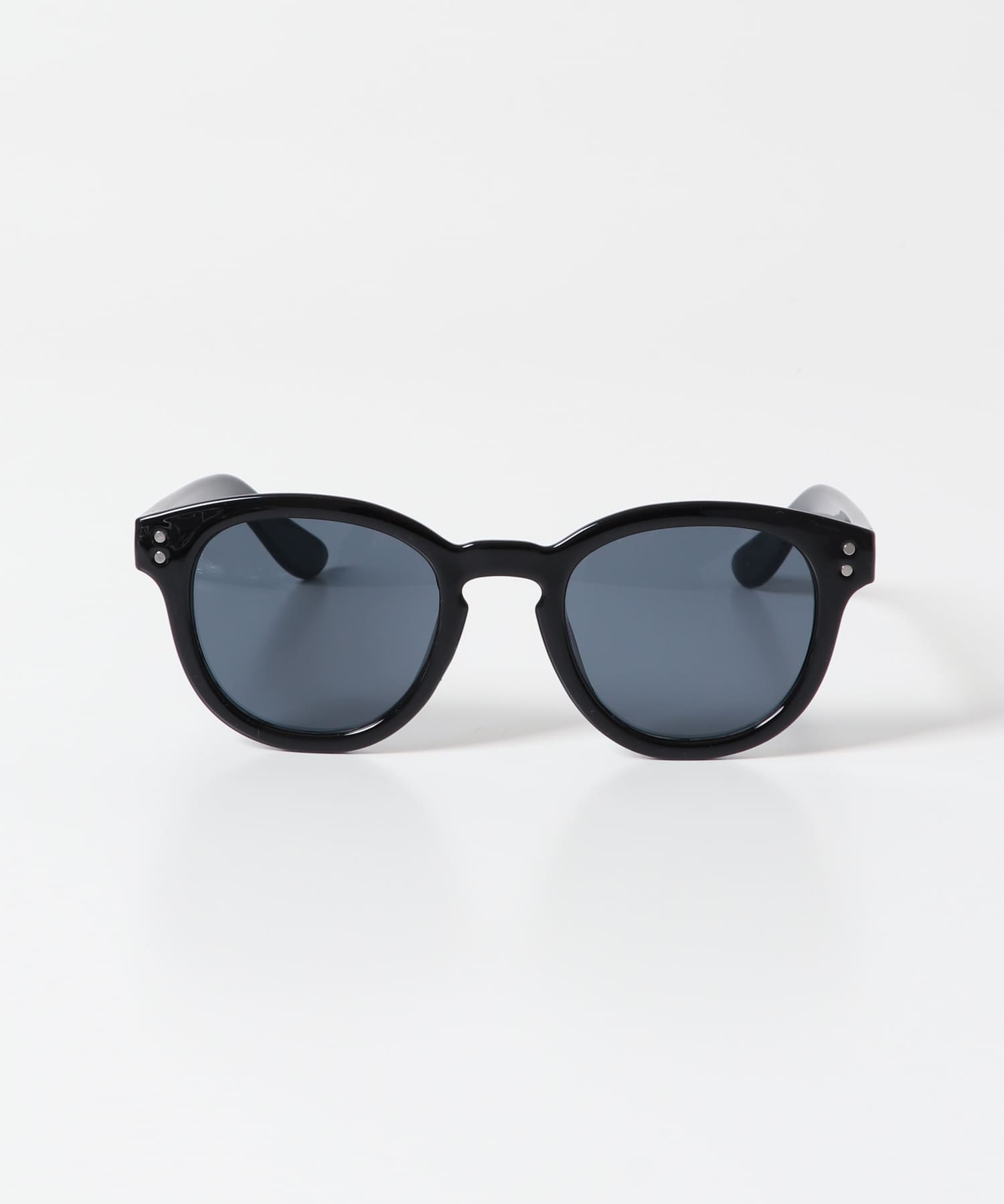 『ユニセックス』ボストンサングラス BLACK one