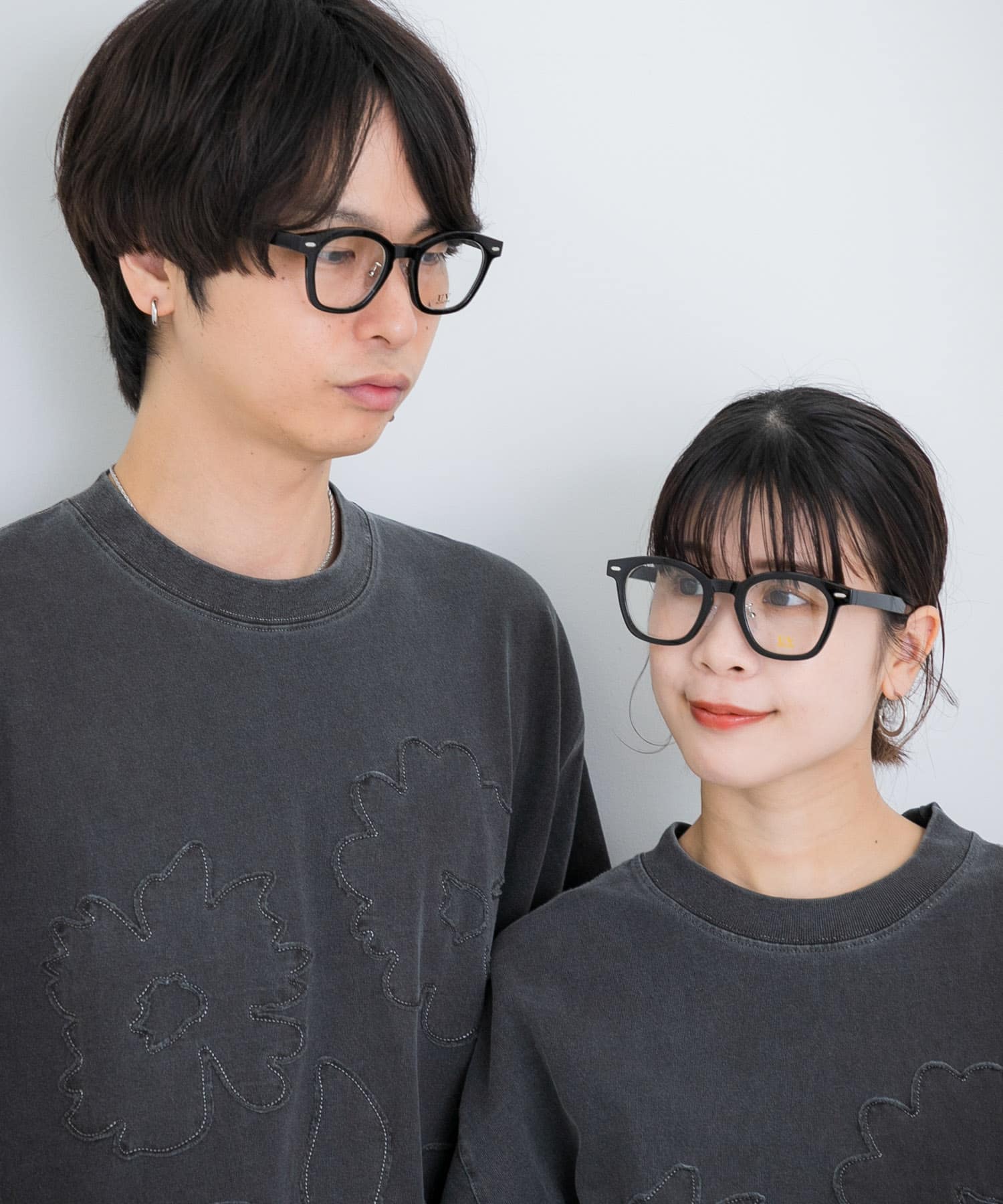 『ユニセックス』ウェリントンサングラス CLEAR one