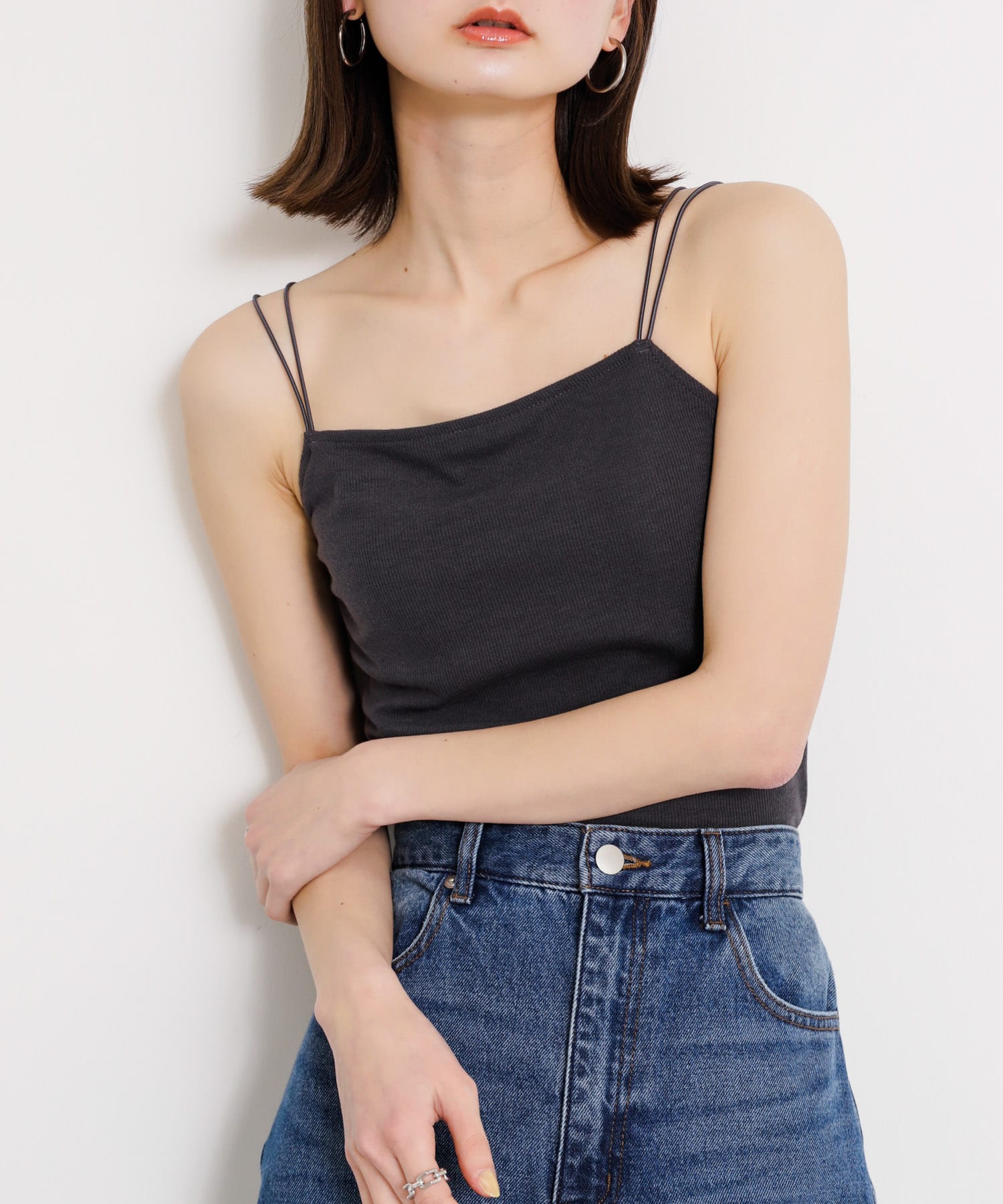 身長：169cm サイズ：one