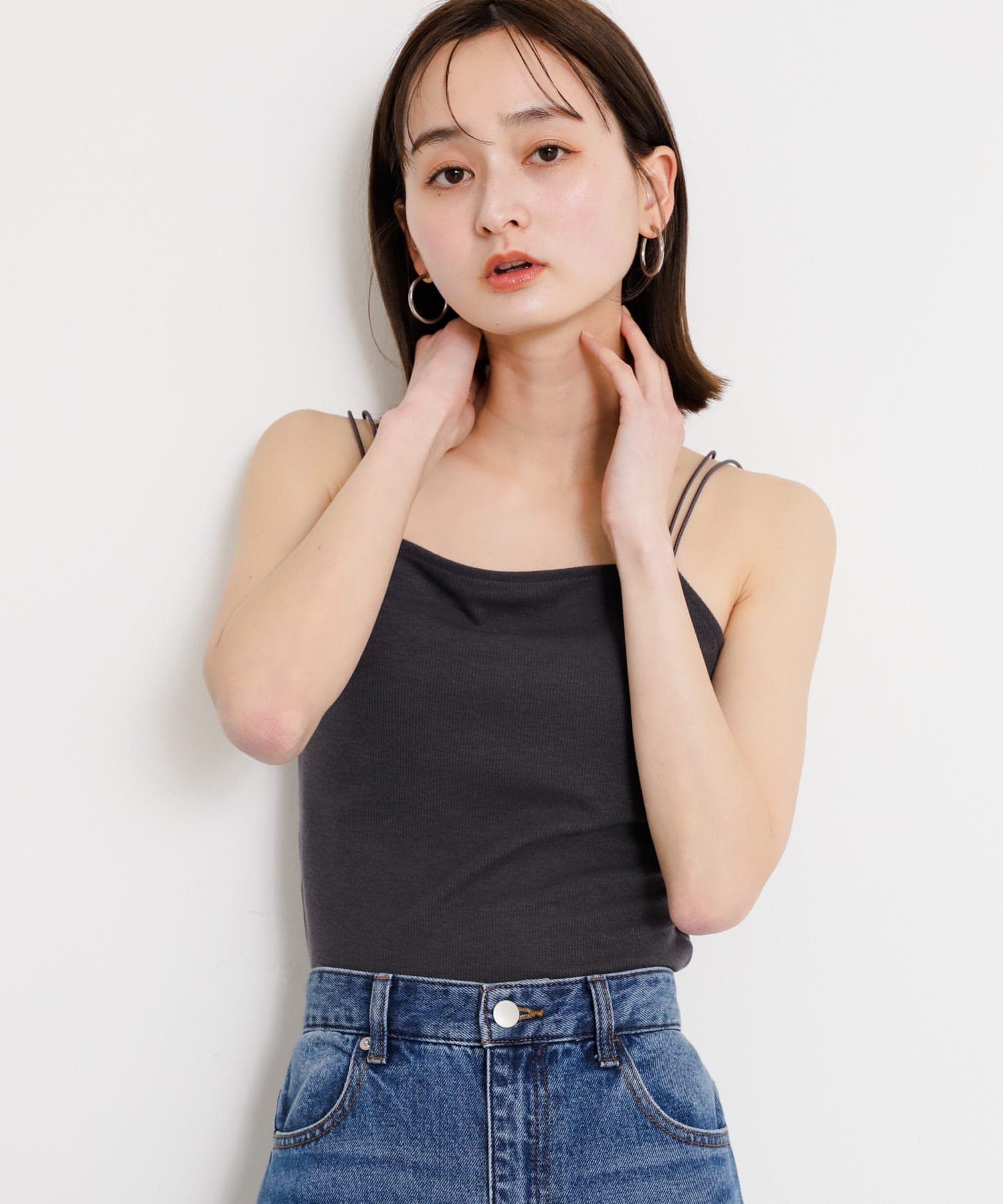 身長：169cm サイズ：one