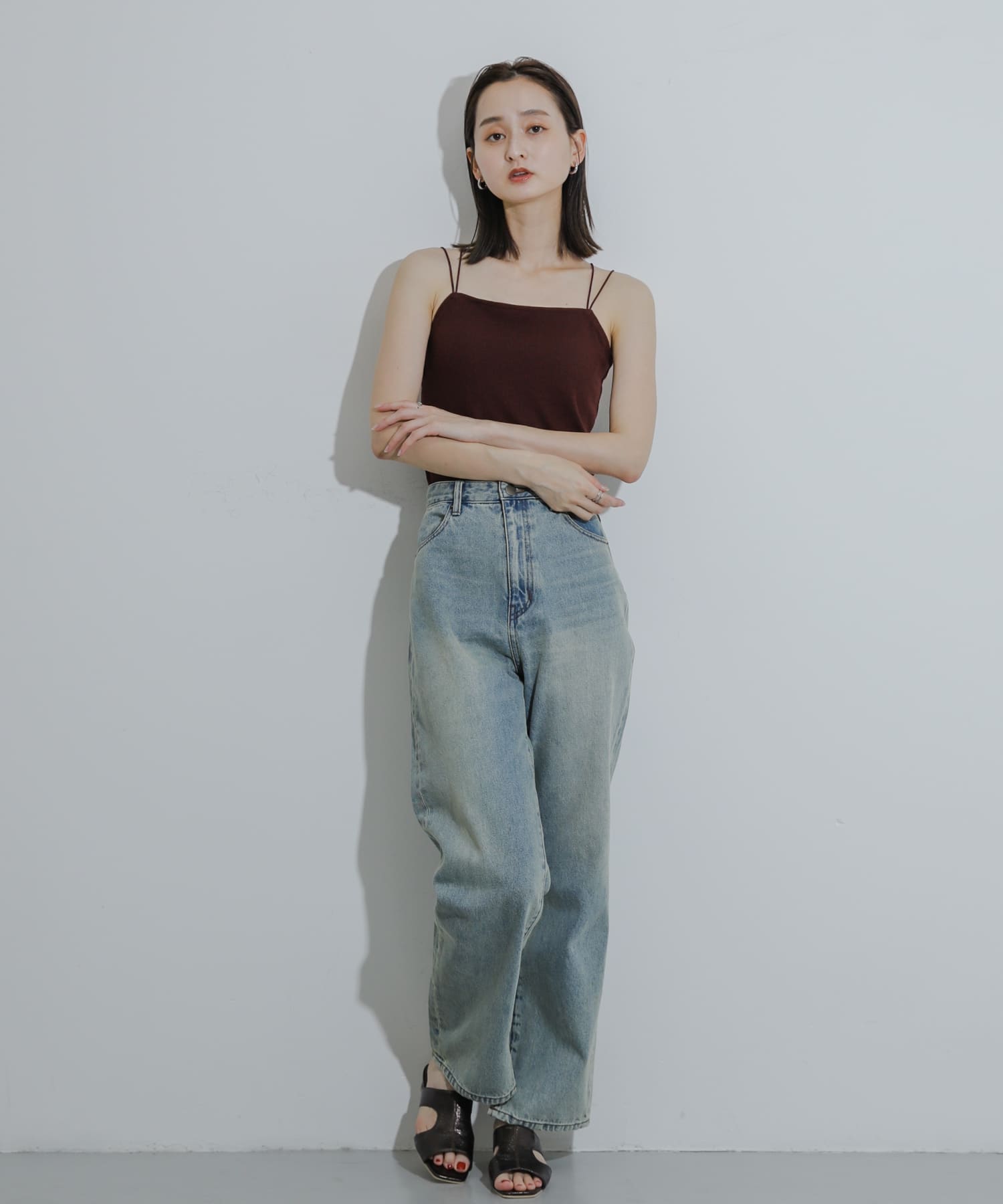 身長：169cm サイズ：one