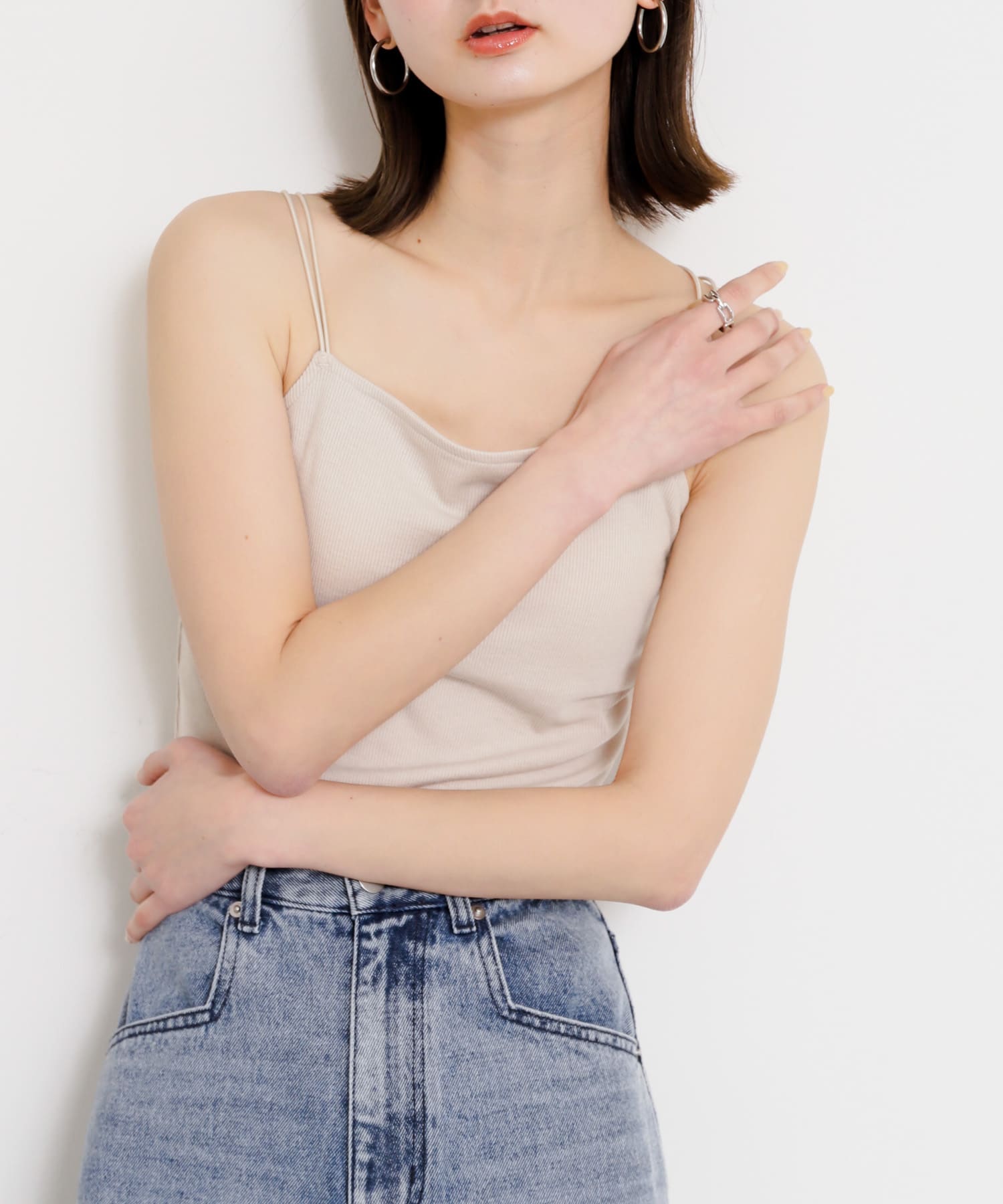 身長：169cm サイズ：one