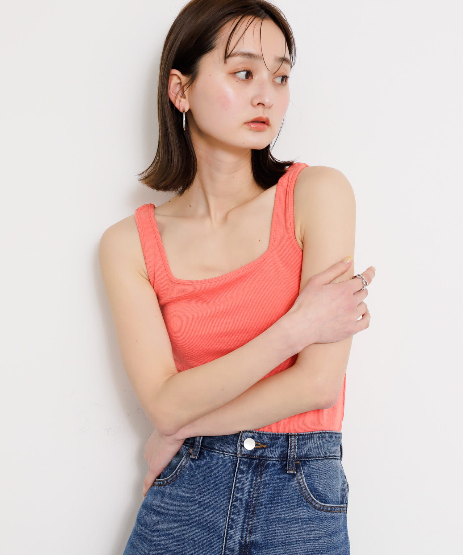 身長：169cm サイズ：one