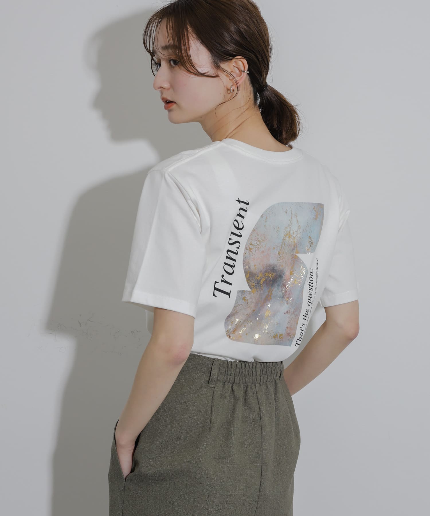 身長：169cm サイズ：one