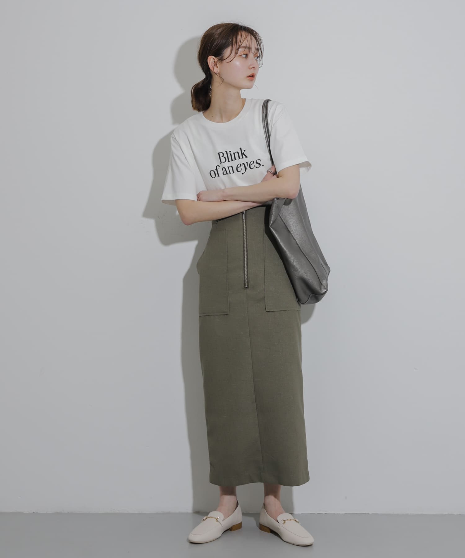 身長：169cm サイズ：one