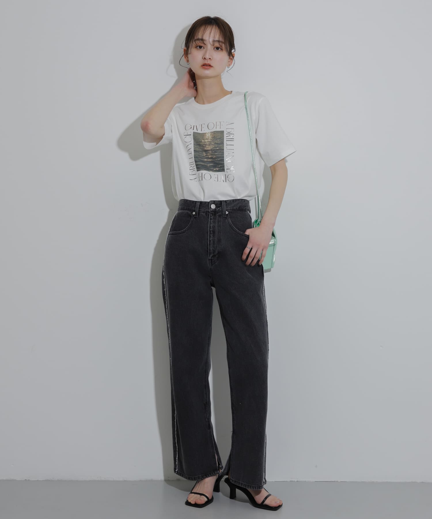 身長：169cm サイズ：one