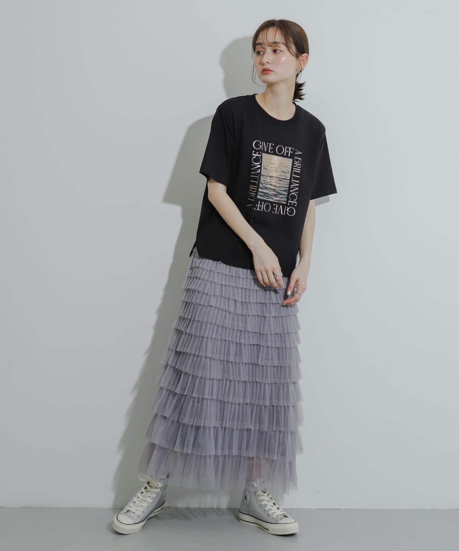 身長：169cm サイズ：one