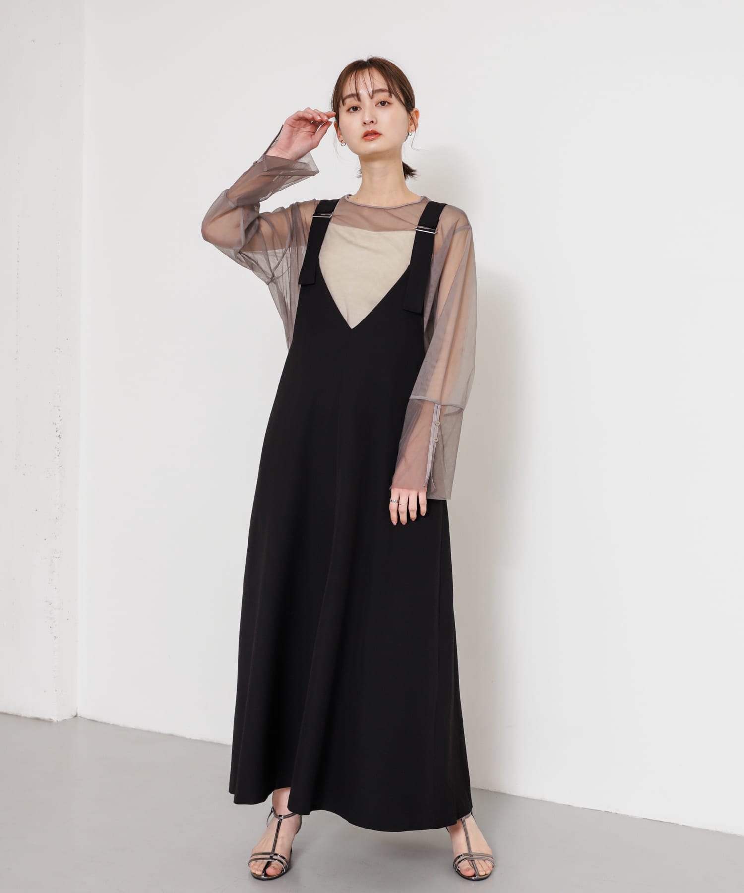 身長：169cm サイズ：one