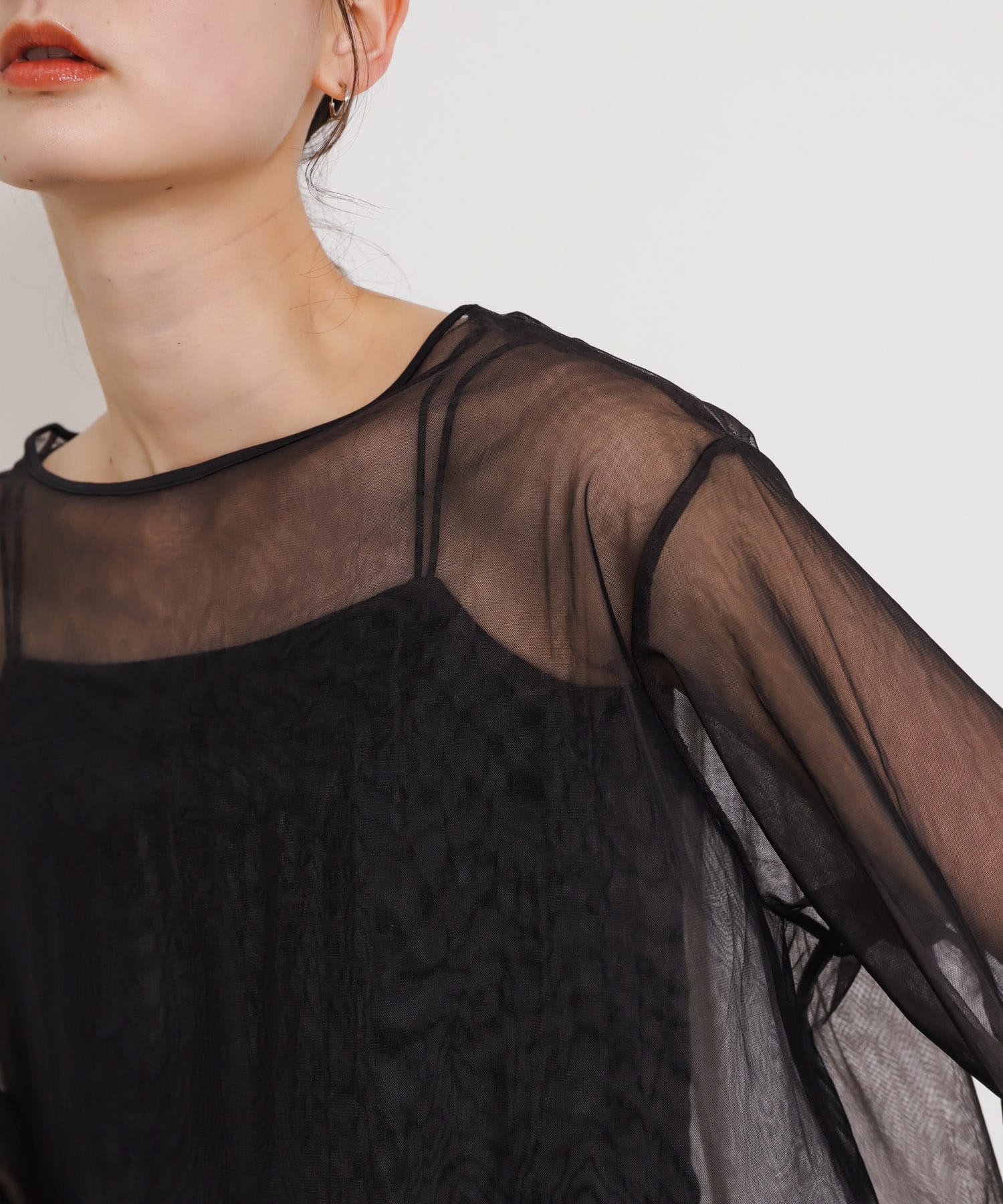 身長：169cm サイズ：one