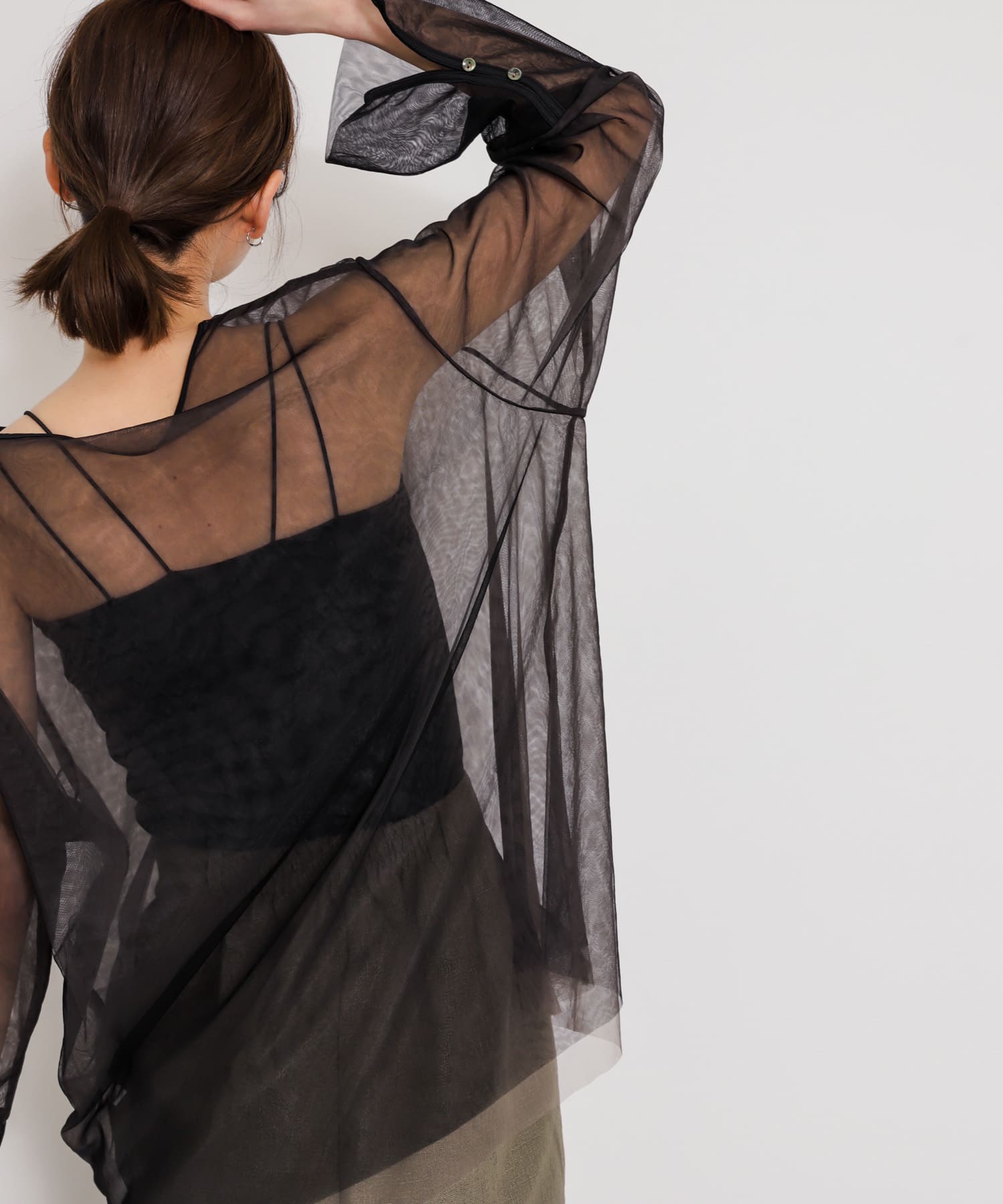 身長：169cm サイズ：one