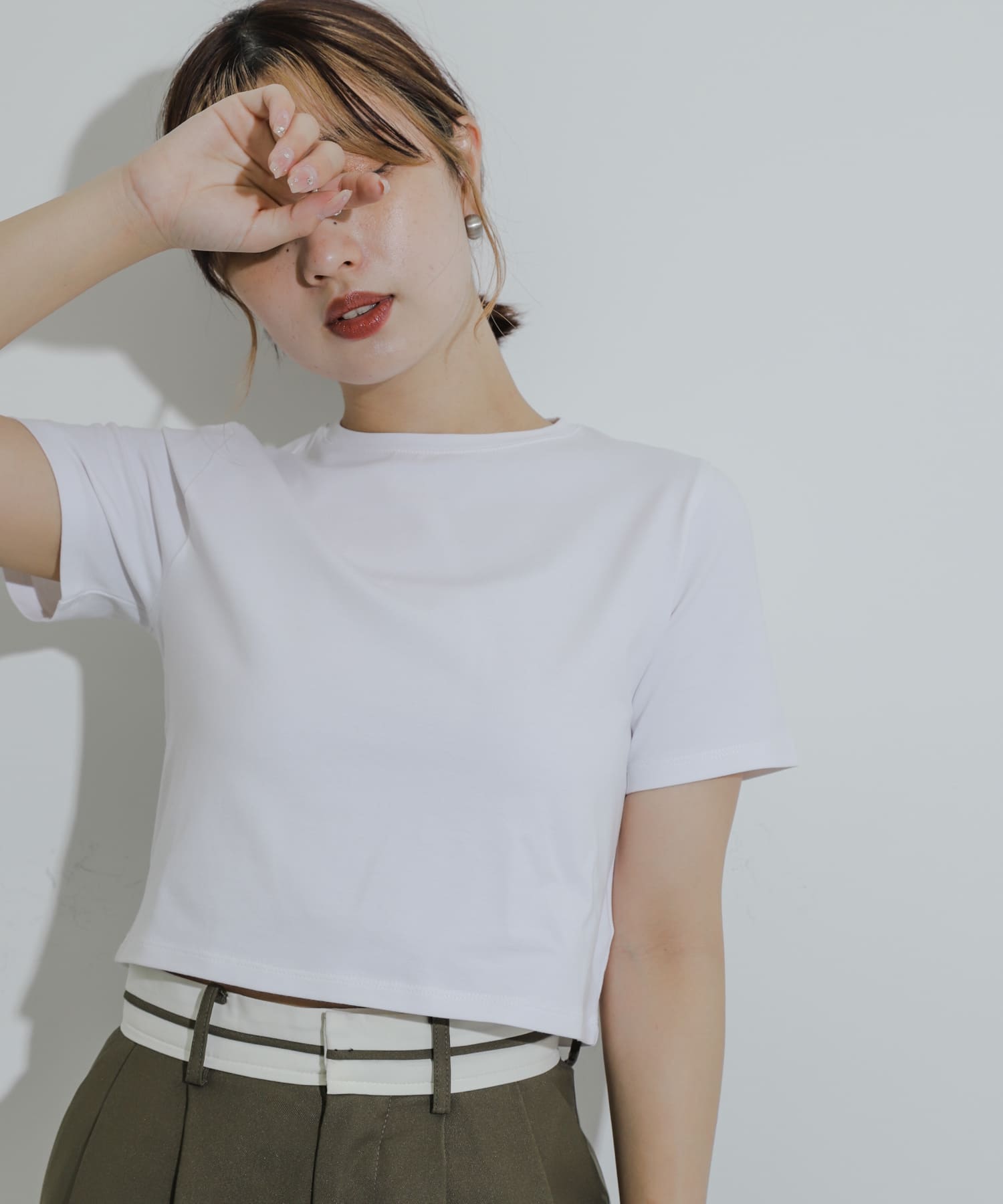 身長：158cm サイズ：one