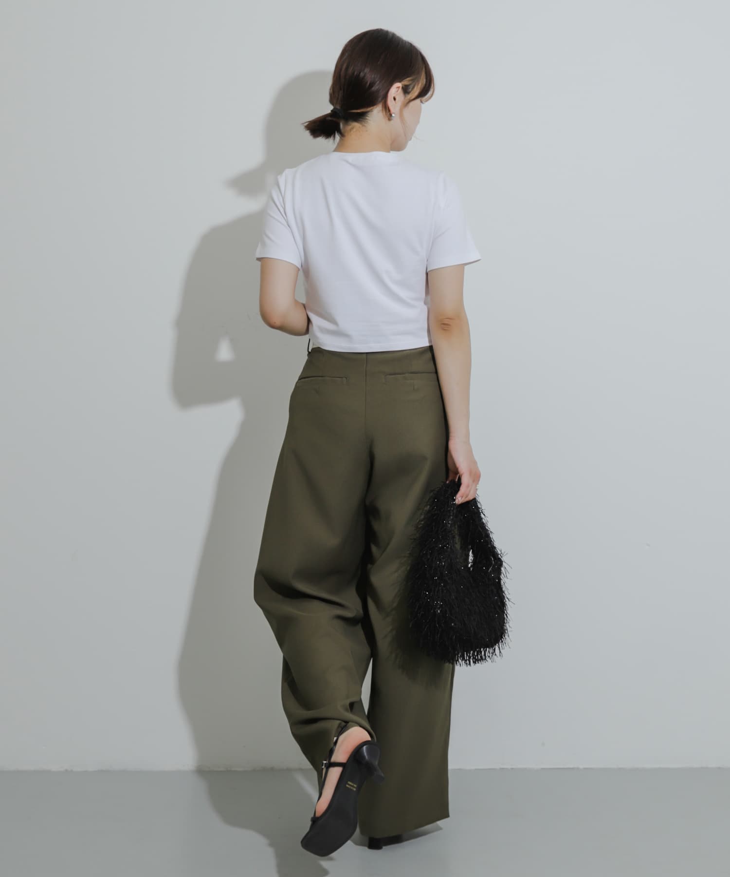 身長：158cm サイズ：one