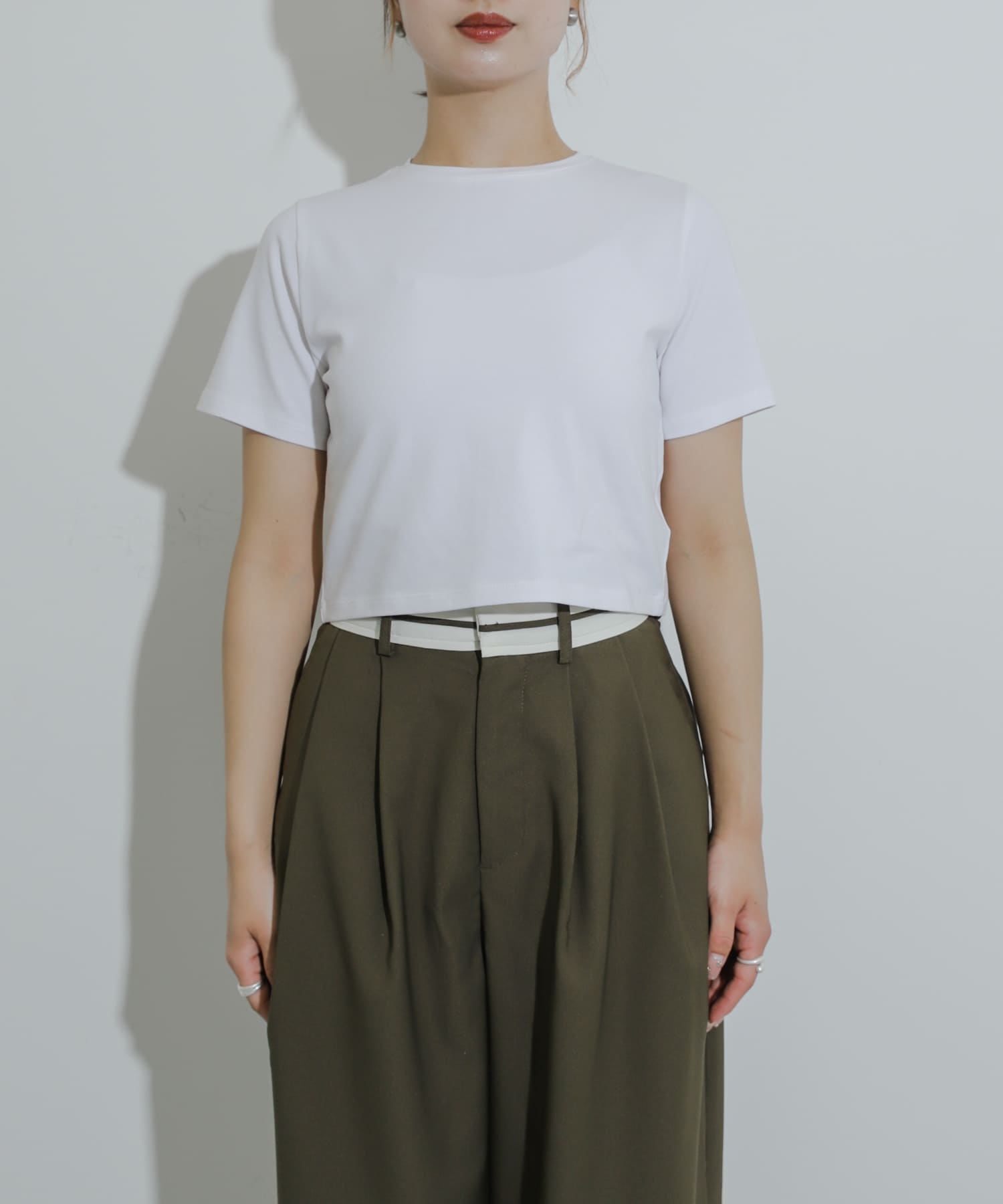 身長：158cm サイズ：one