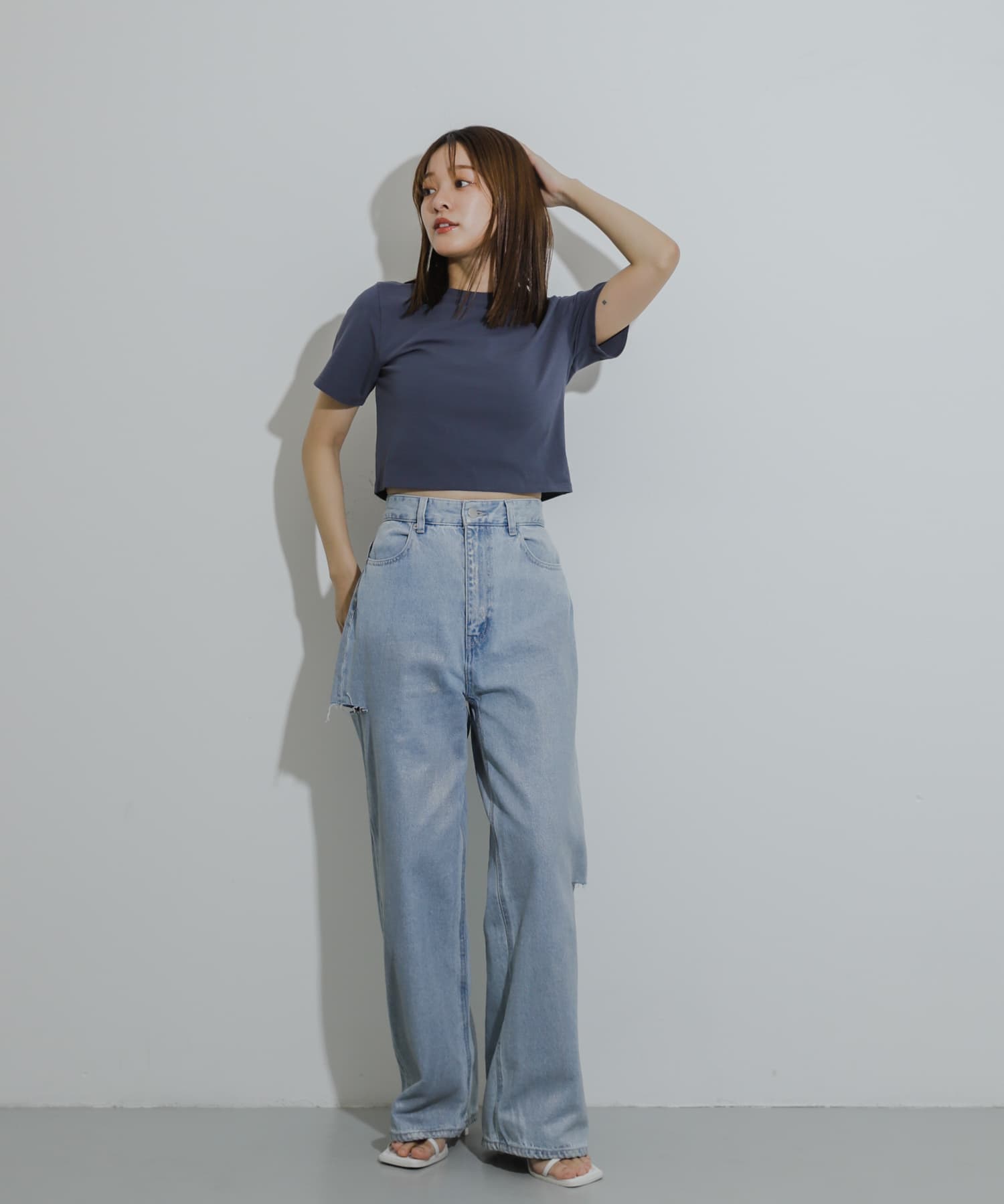 身長：155cm サイズ：one