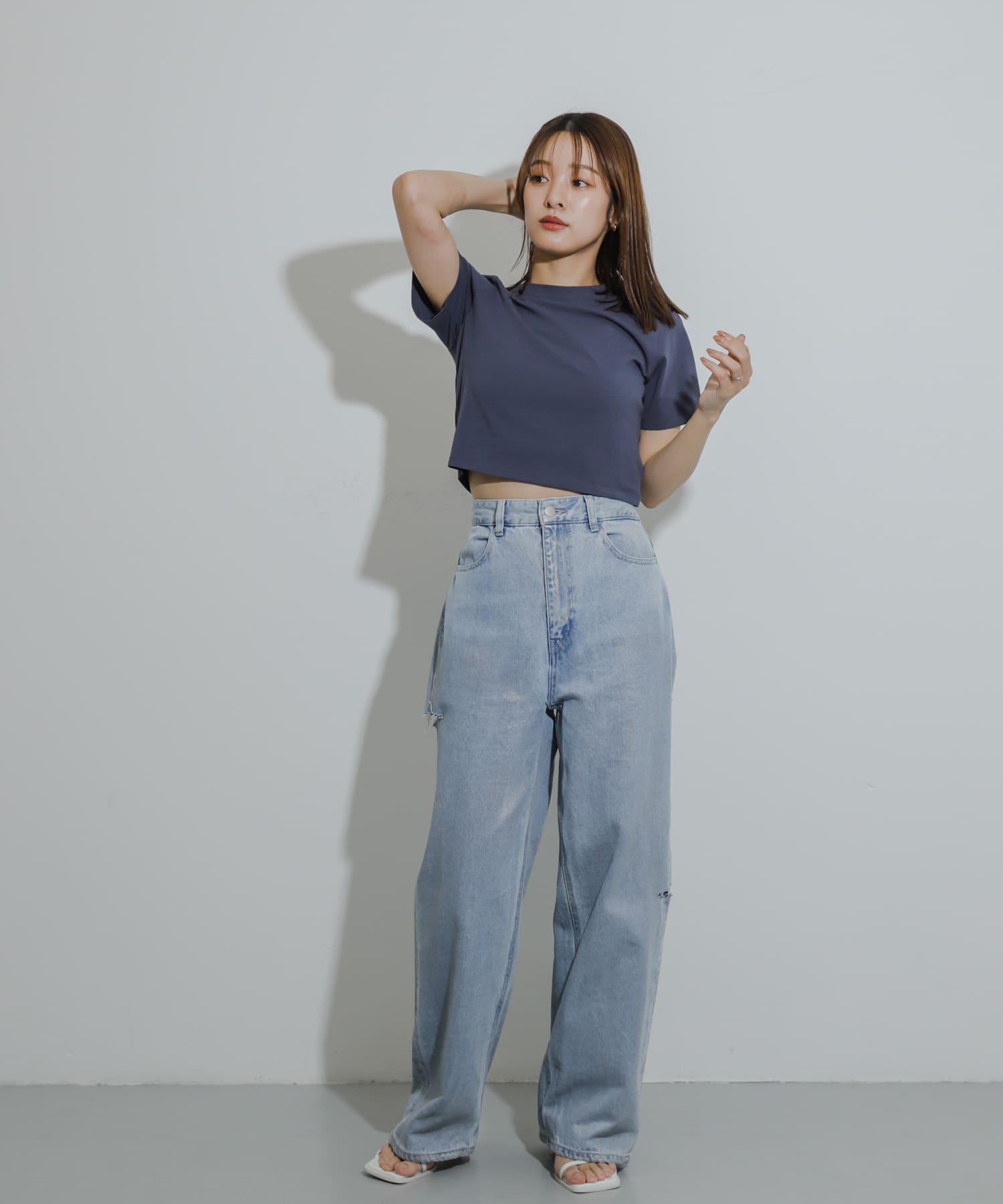 身長：155cm サイズ：one