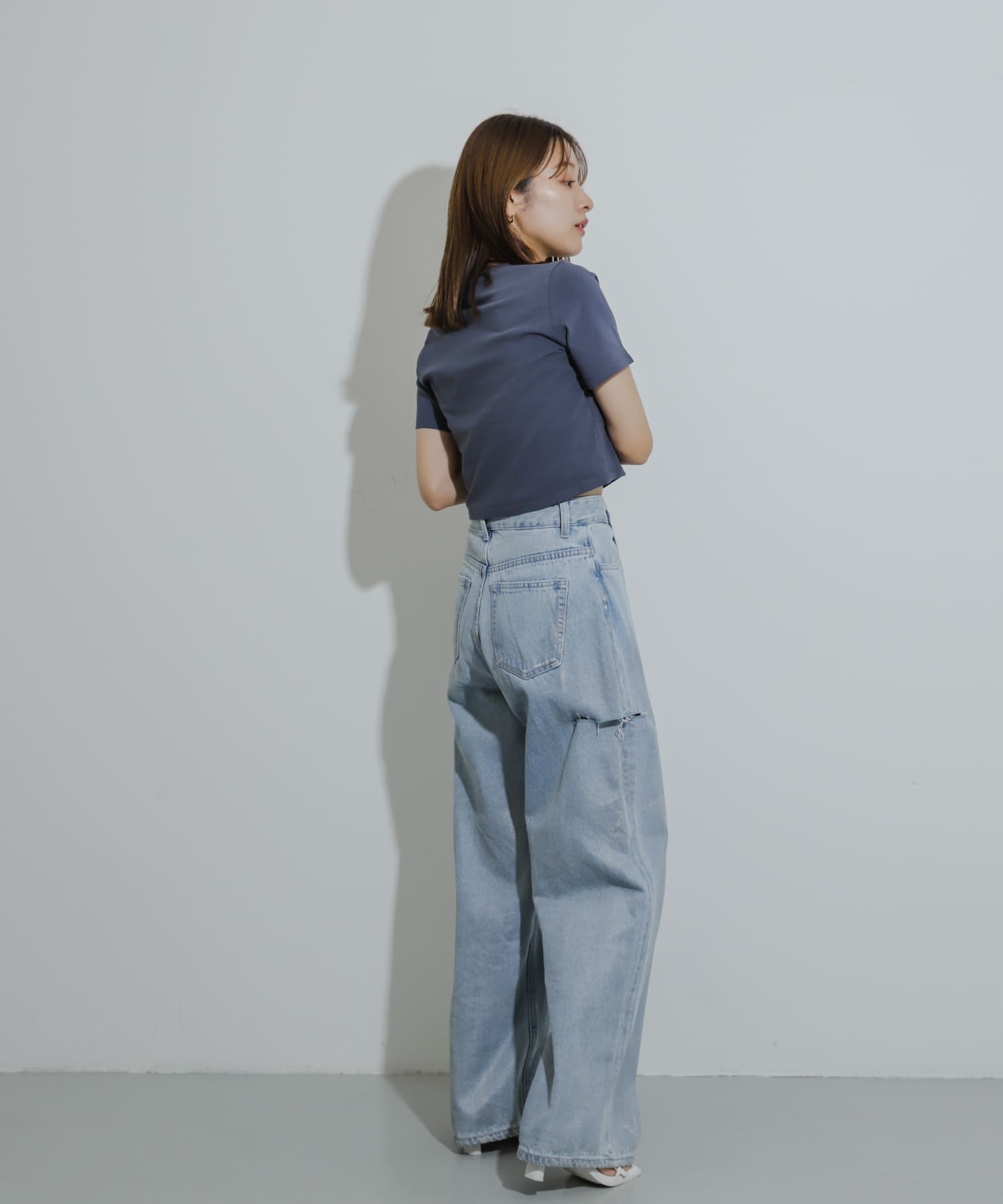 身長：155cm サイズ：one