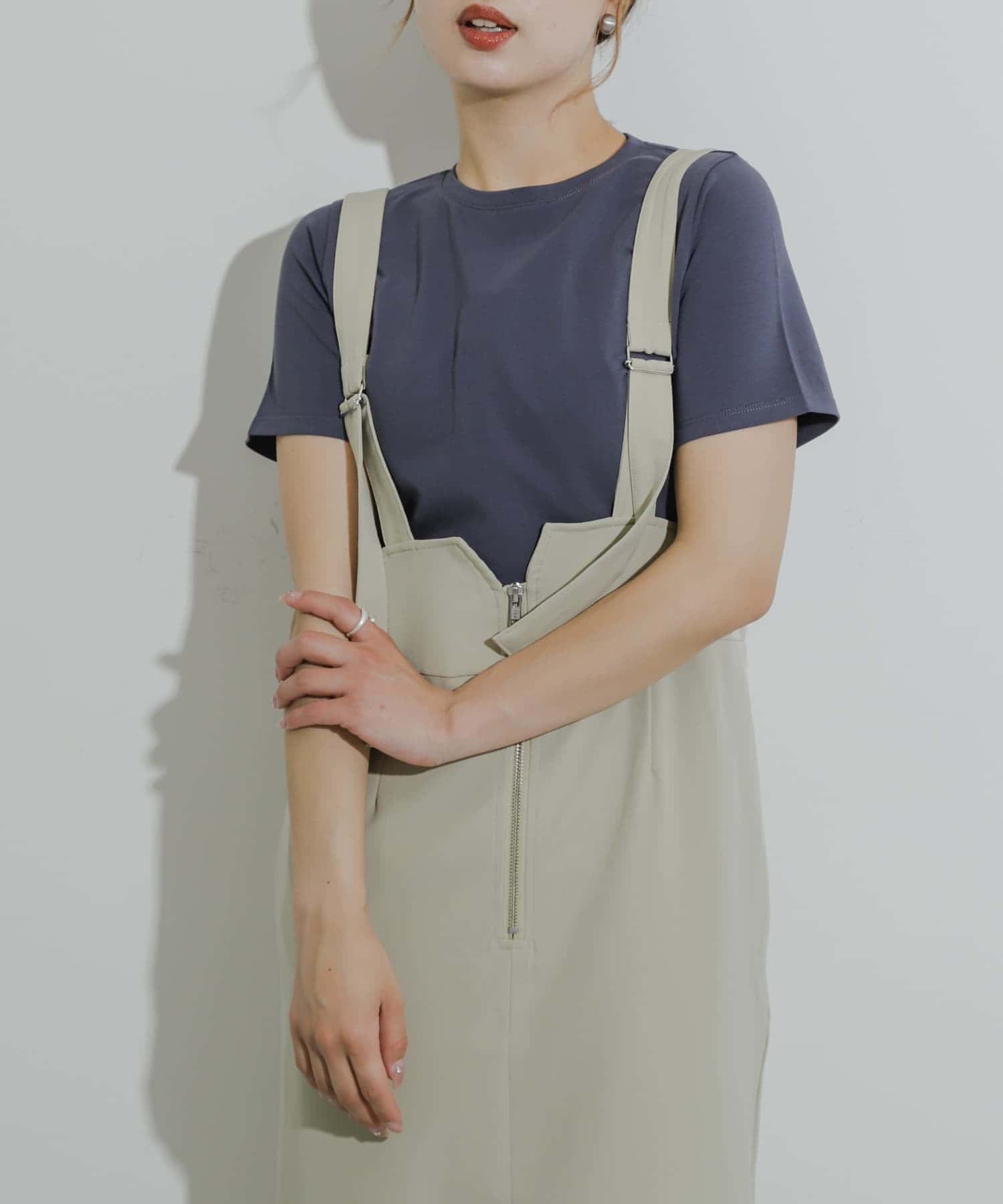 身長：158cm サイズ：one