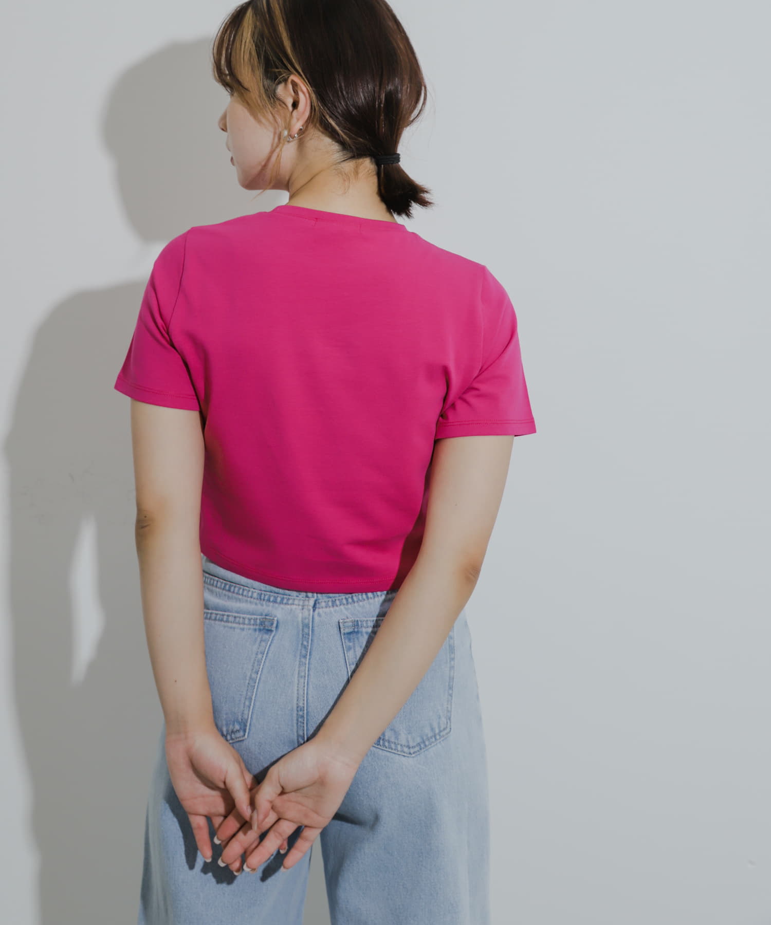 身長：158cm サイズ：one