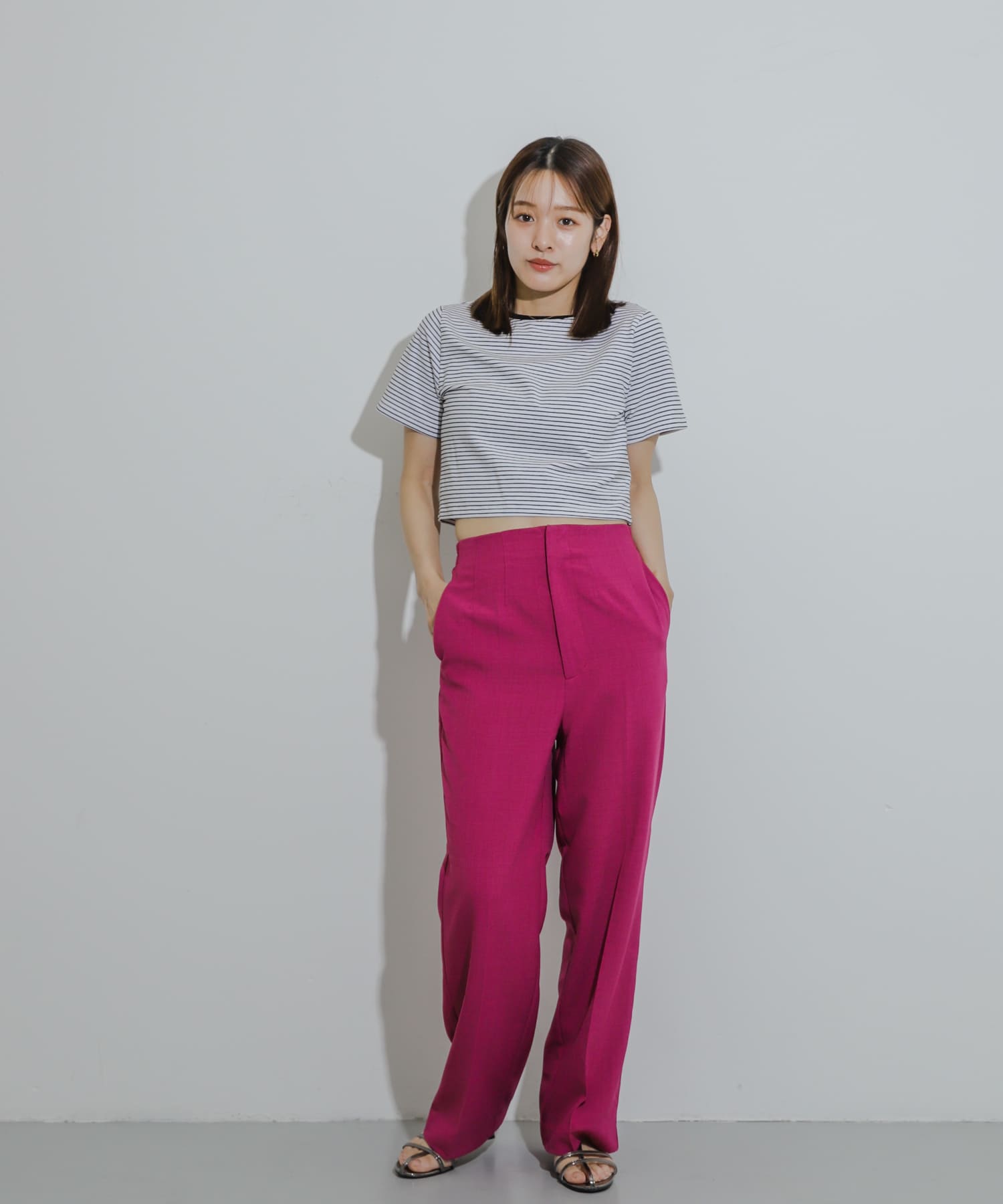 身長：155cm サイズ：one