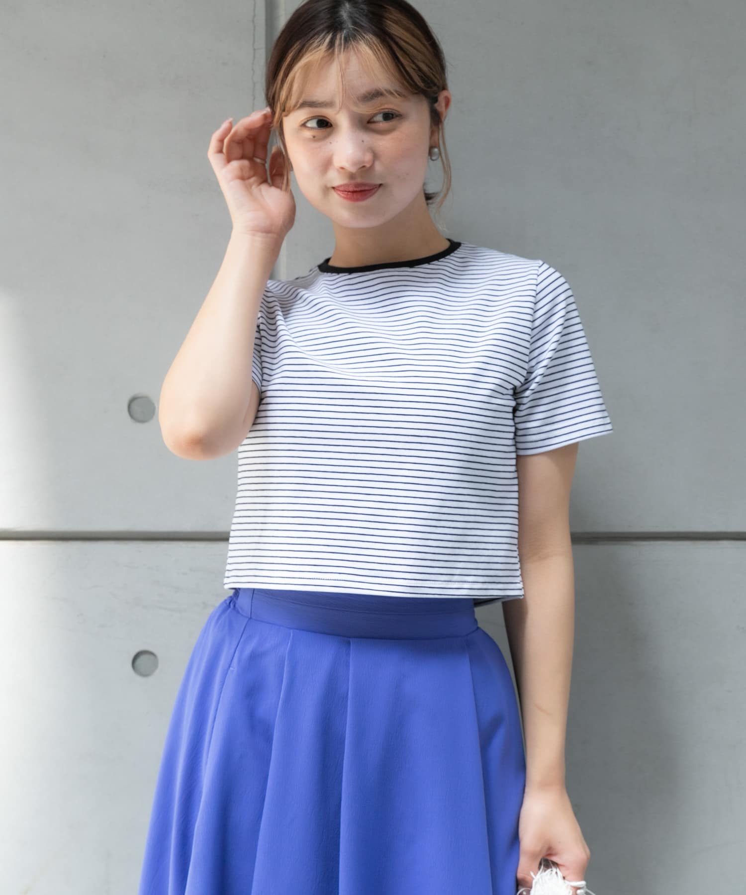 身長：158cm サイズ：one