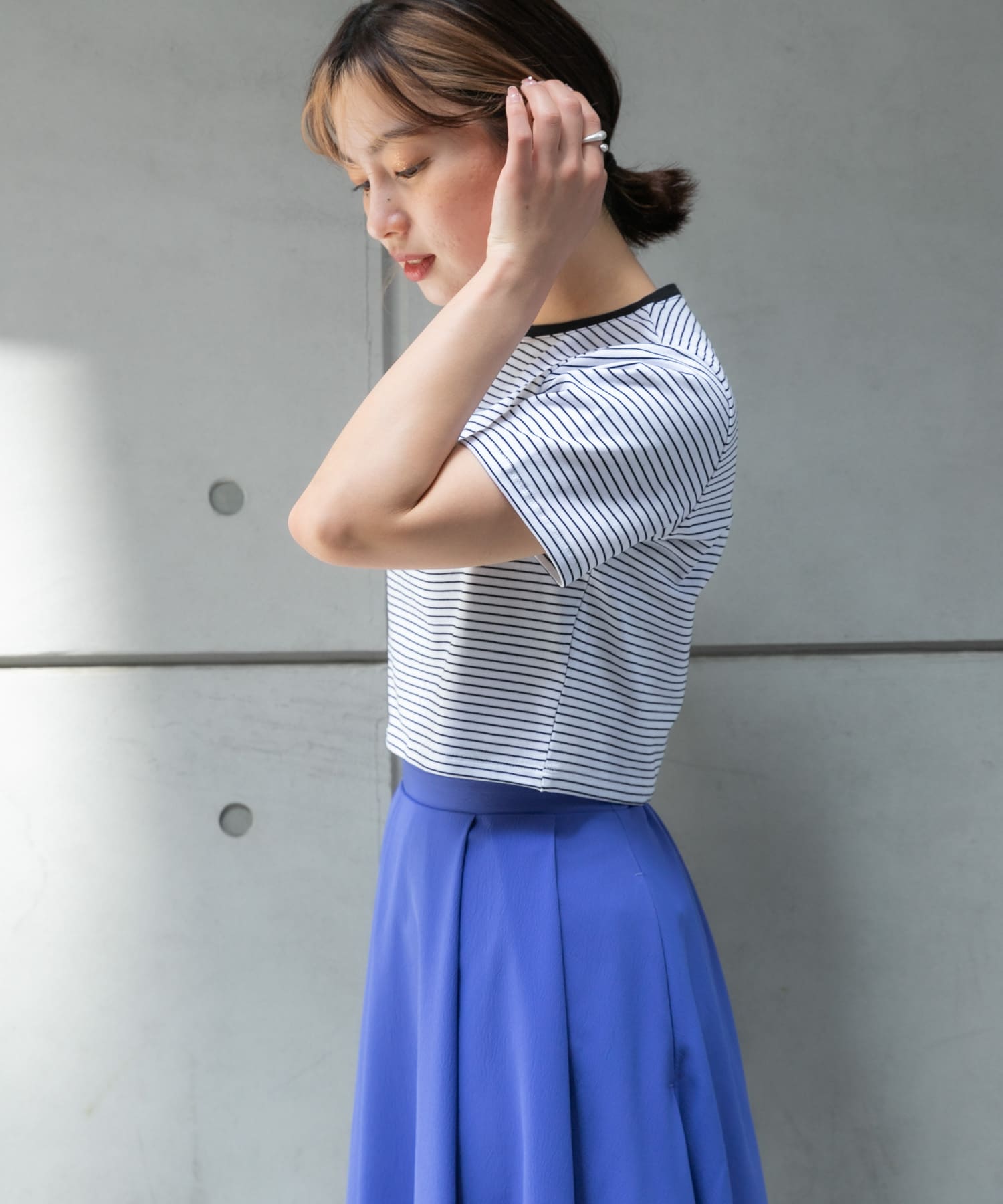 身長：158cm サイズ：one