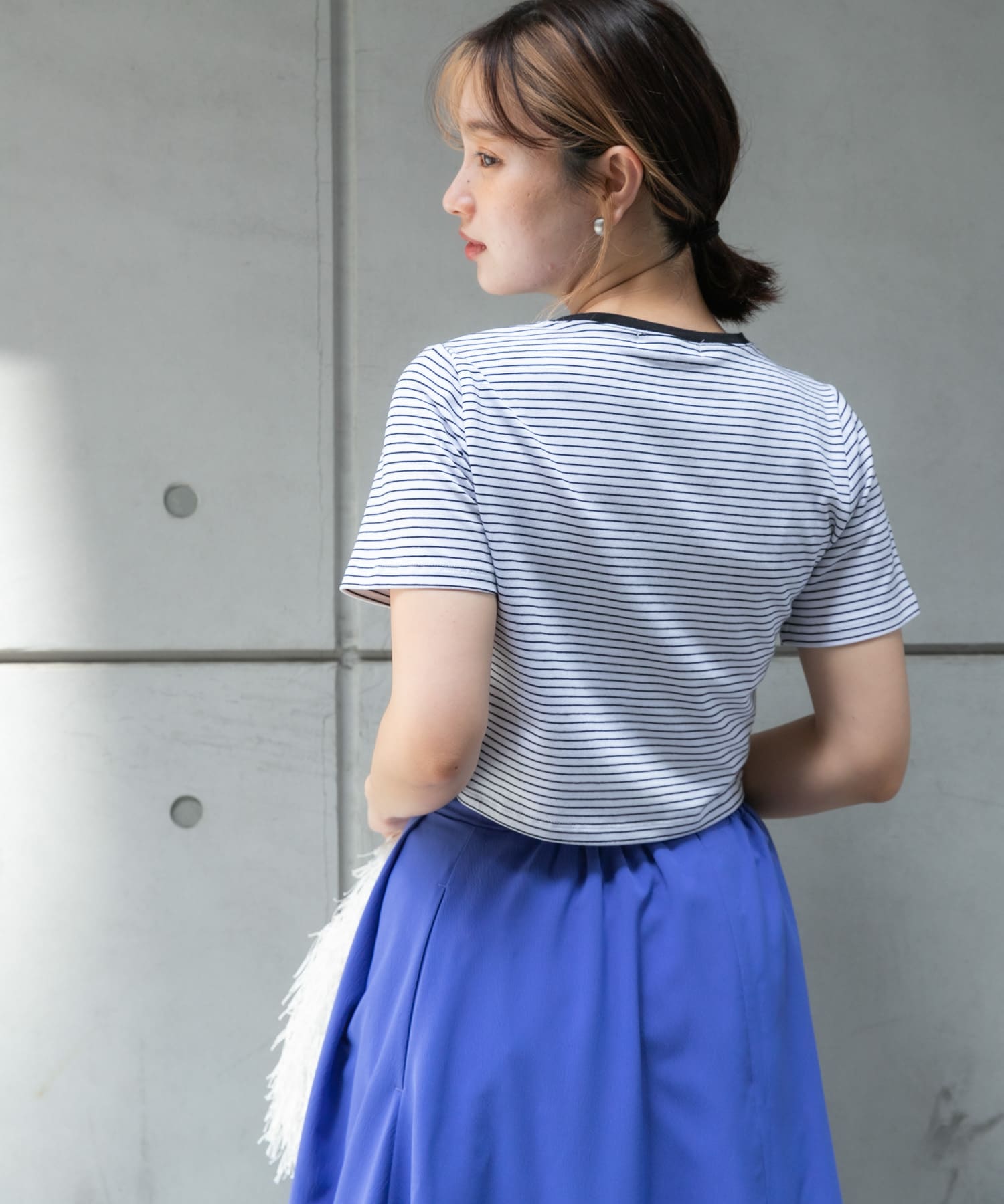 身長：158cm サイズ：one