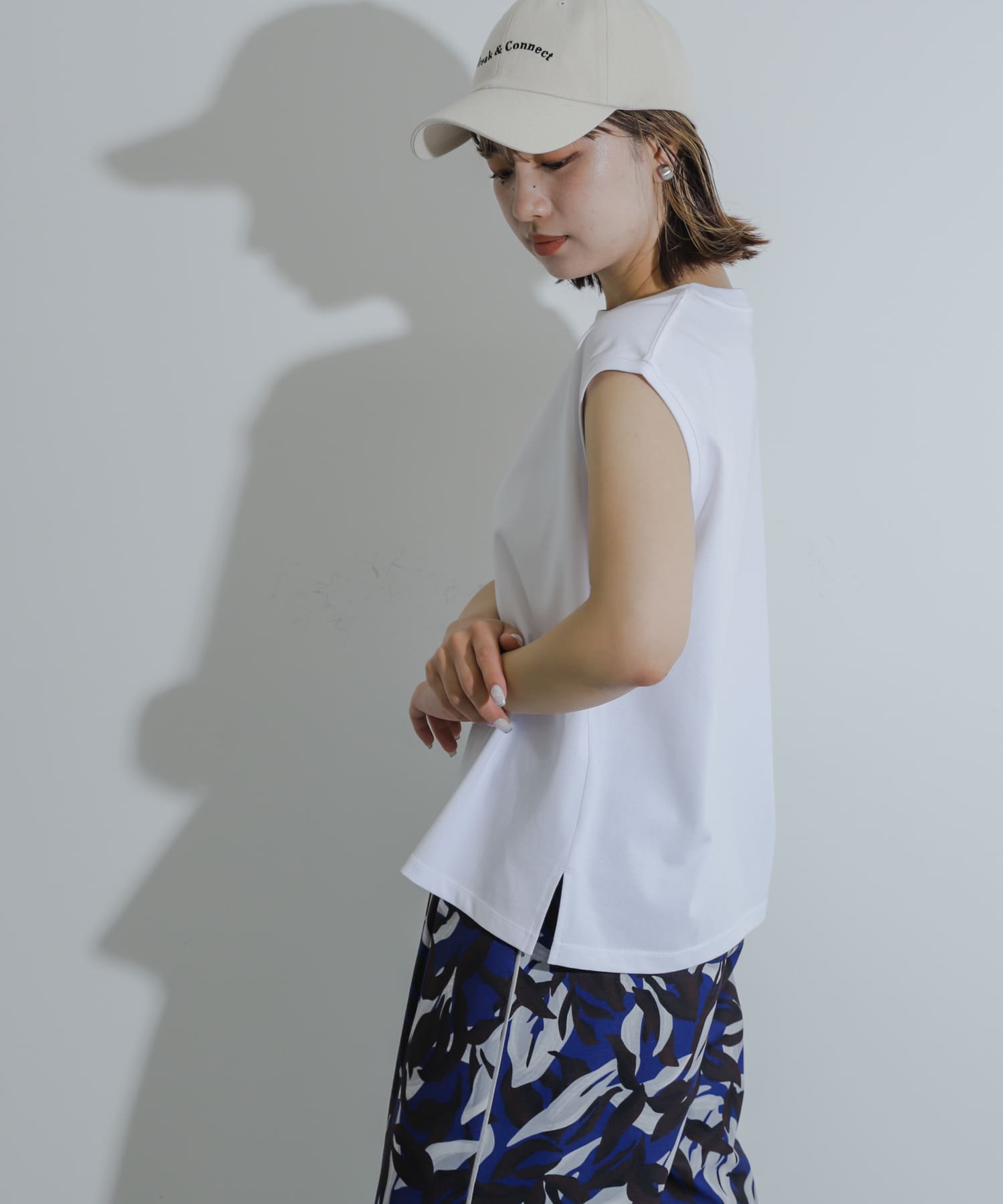 身長：158cm サイズ：one