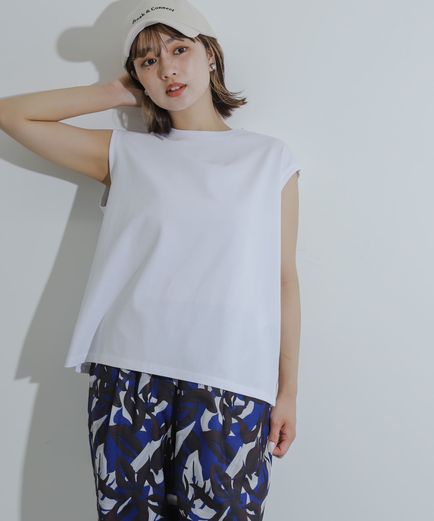 身長：158cm サイズ：one