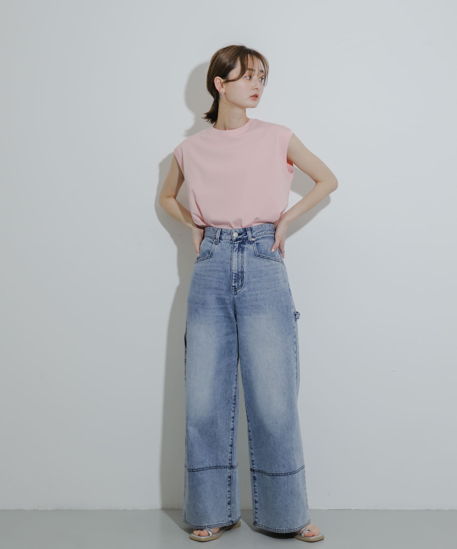 身長：169cm サイズ：one