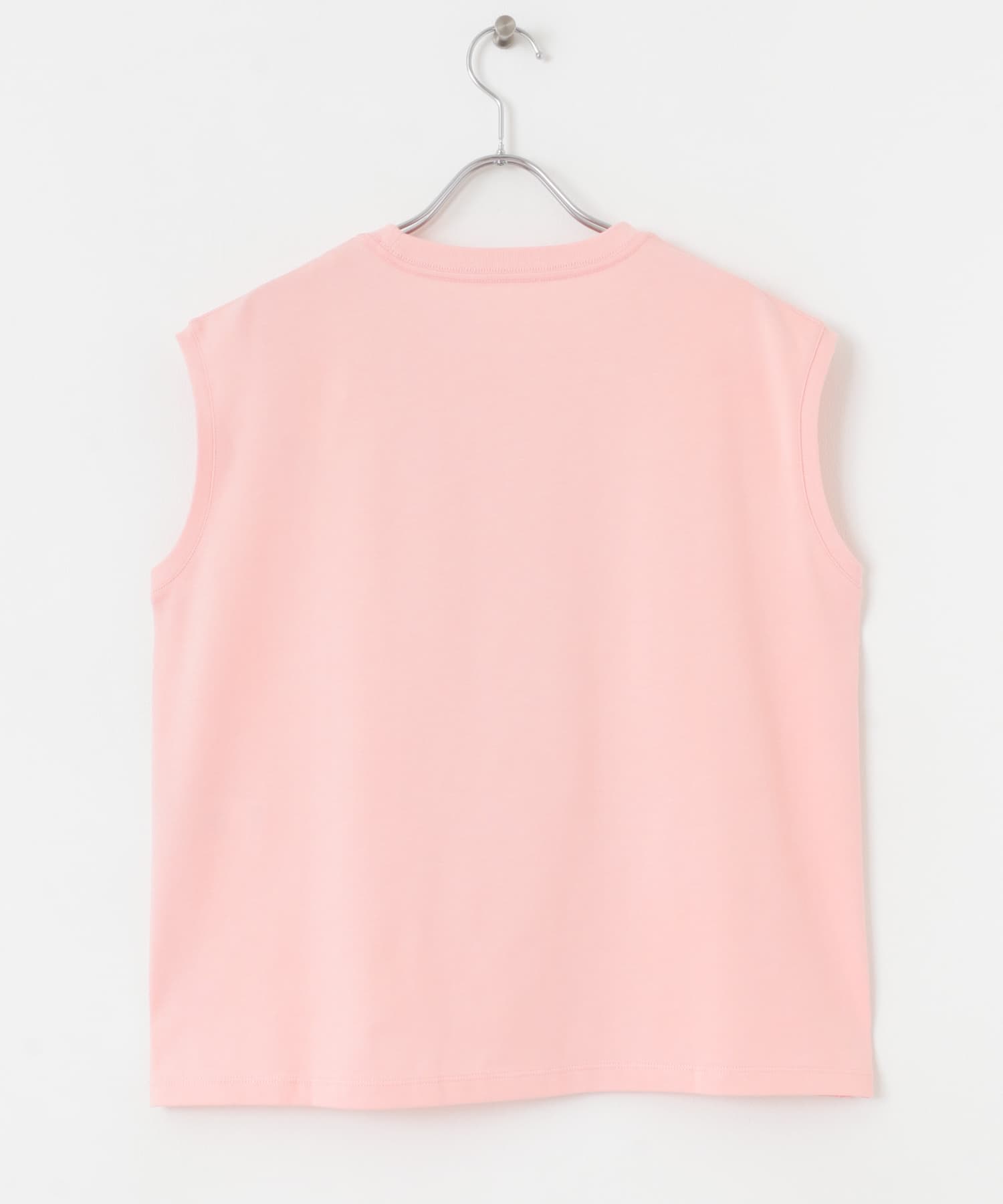 クールタッチフレンチスリーブTシャツ L.PINK one