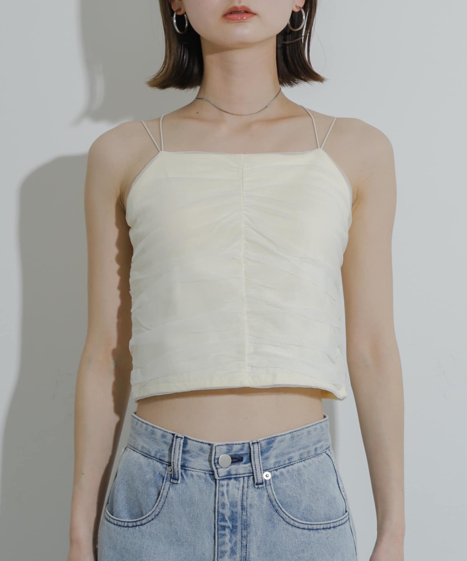 身長：169cm サイズ：one