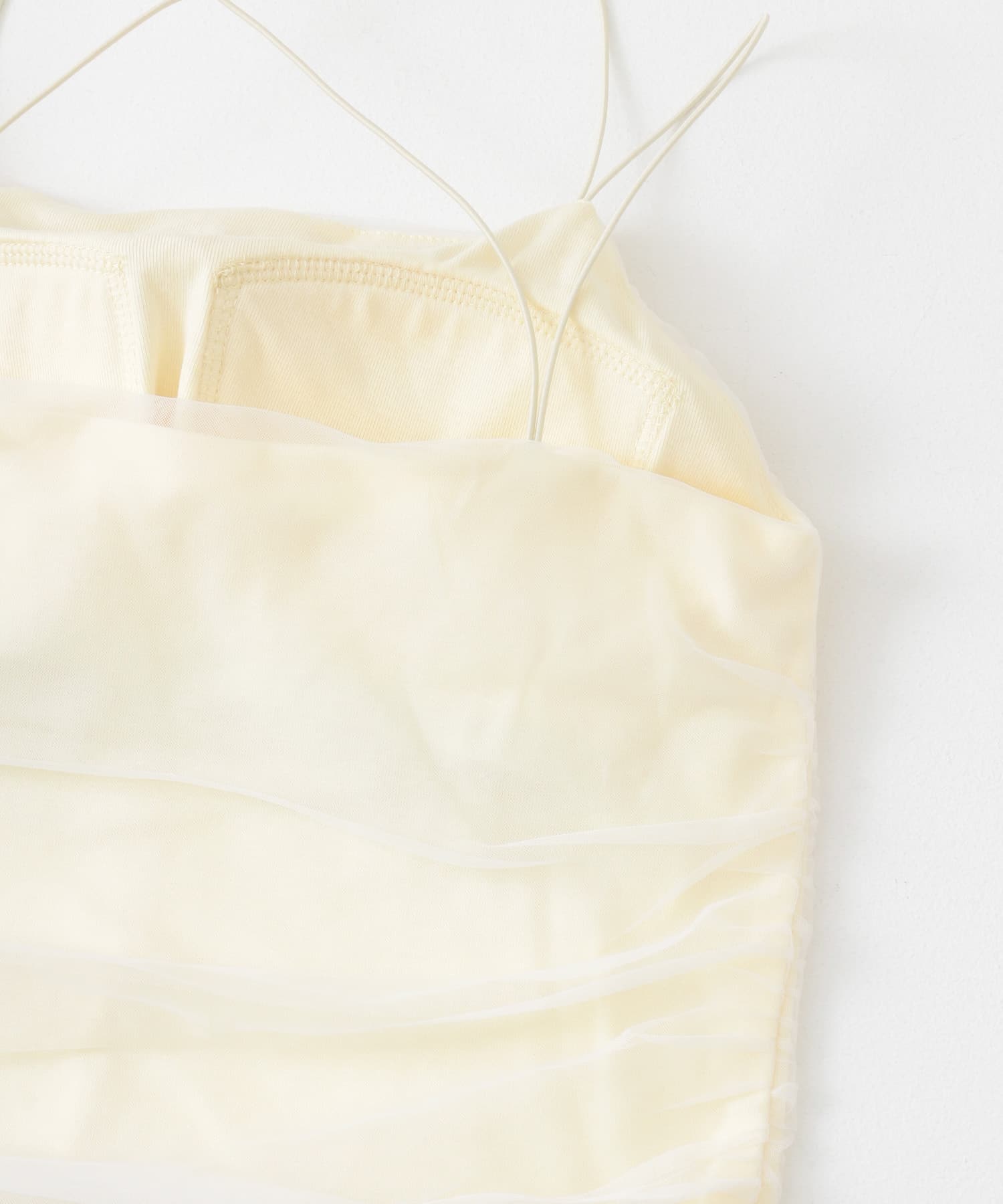 カップツキチュールキャミソール IVORY one