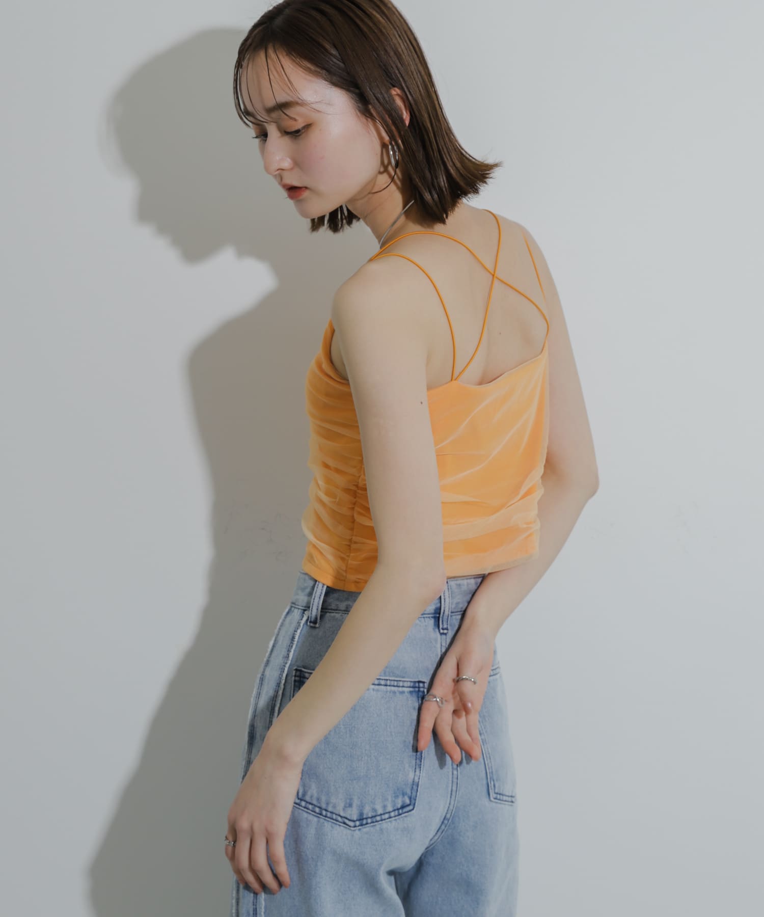身長：169cm サイズ：one