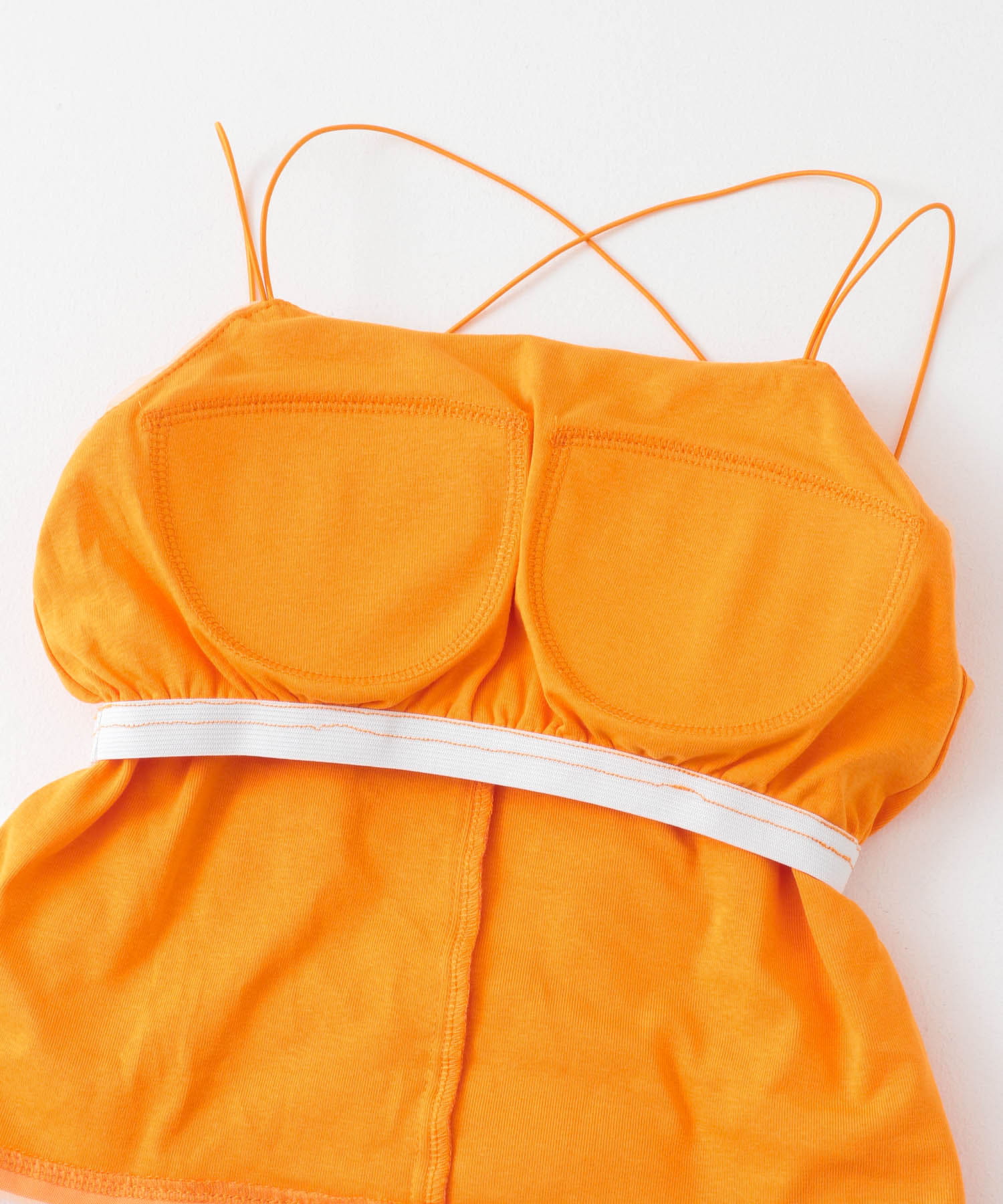 カップツキチュールキャミソール ORANGE one