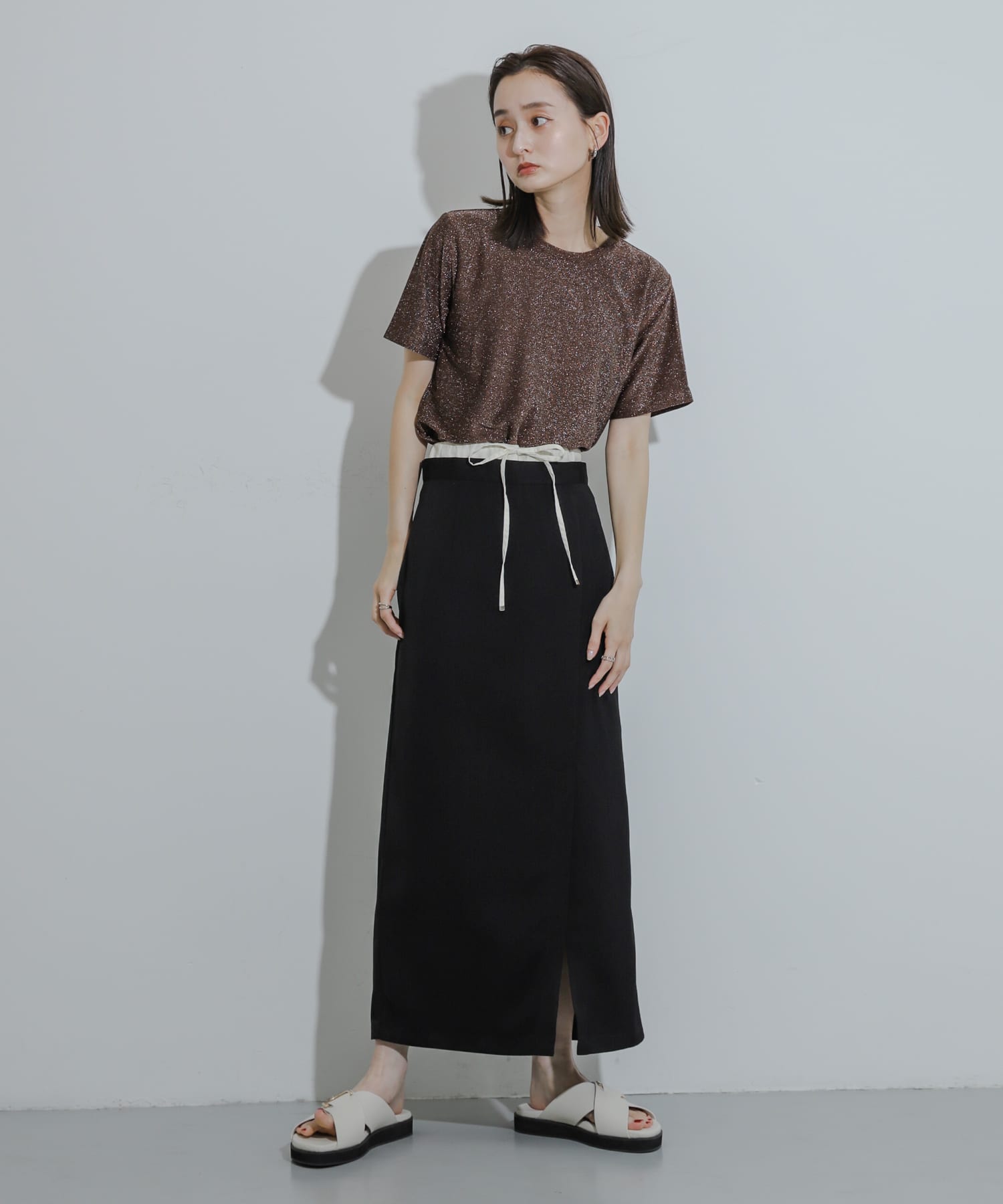 身長：169cm サイズ：one
